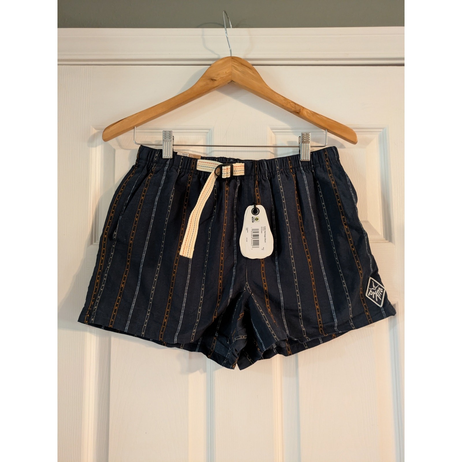 PrAna Indio Heritage Short Stormy Night XS 3″