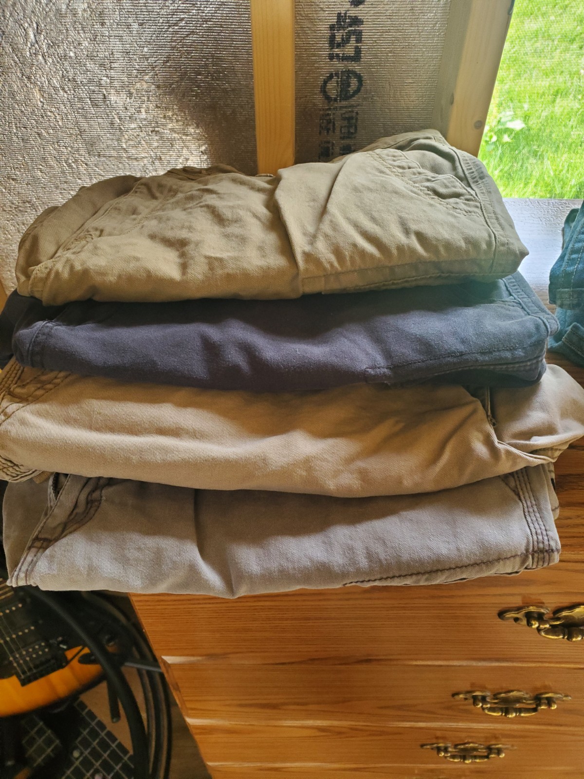 Mens Size 40 42 X 4 Cargo Shorts Lot of 4