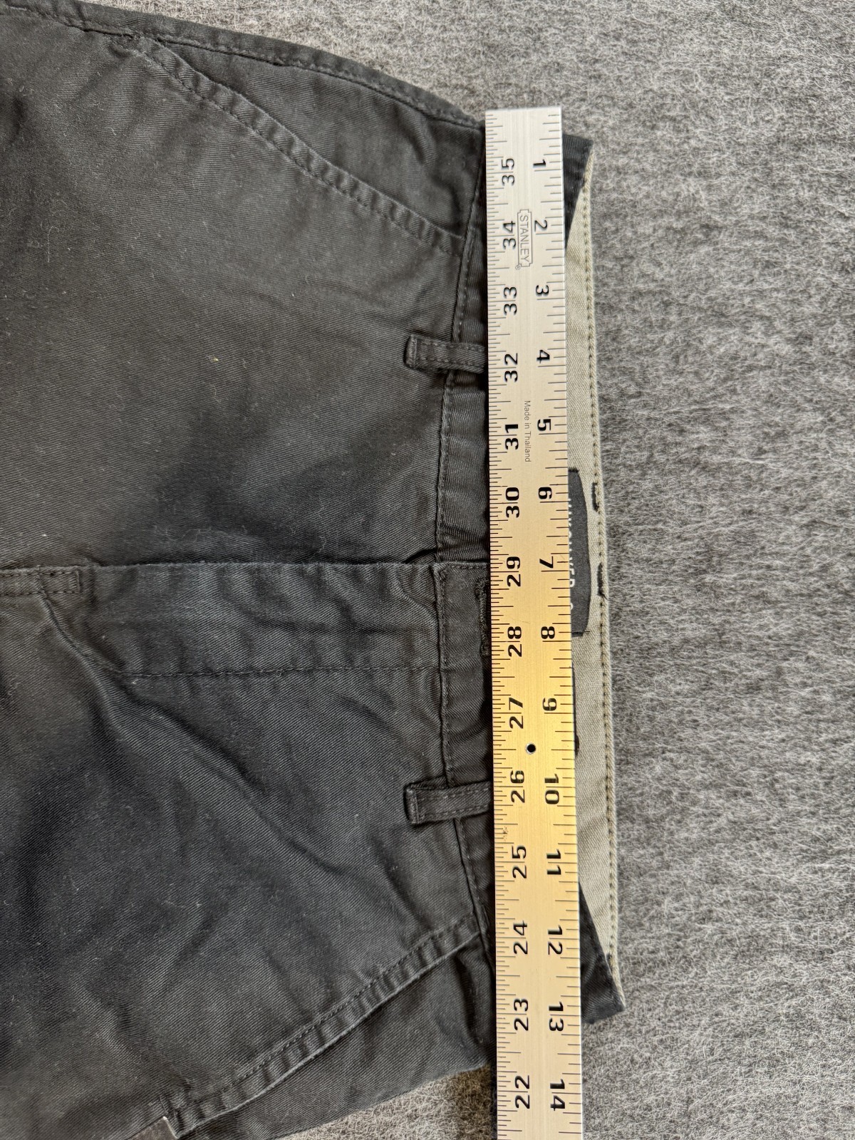 Quicksilver Men’s Black Pants Size 26 Straight Fit