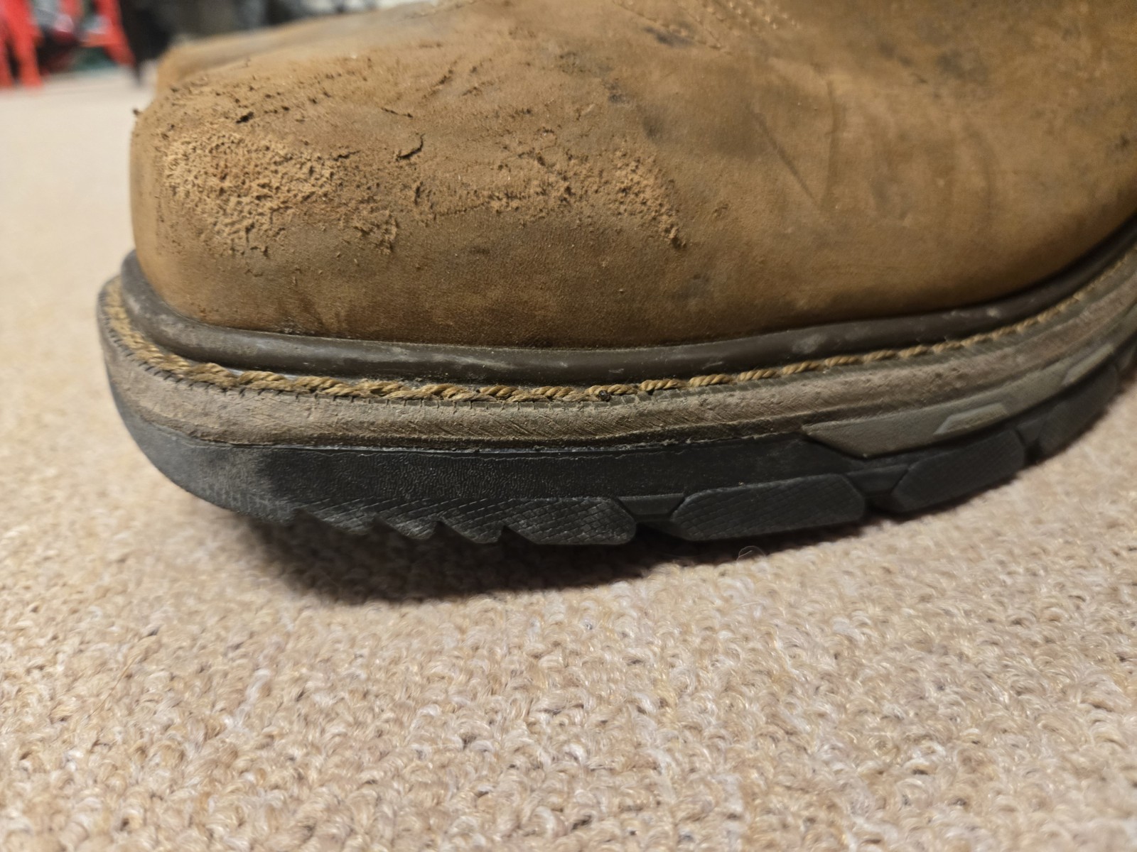 Mens Red Wing 2204 Rio Flex 11.5 Waterproof Safety Toe Pull-On Boot GOOD COND!