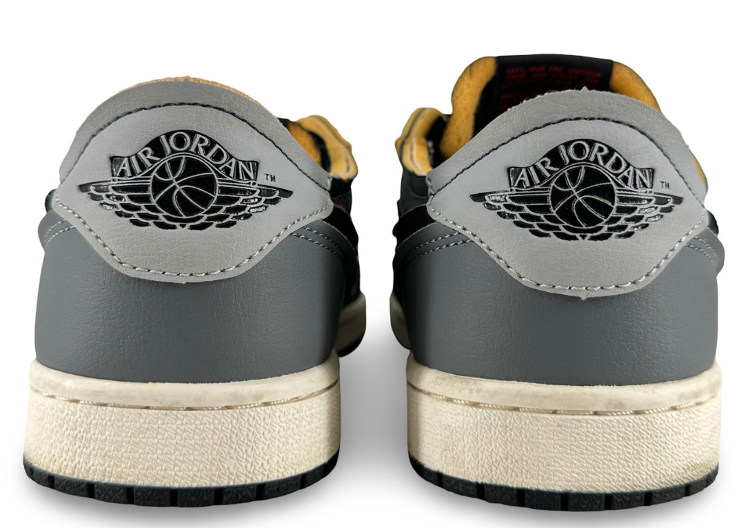 Size 8M/9.5W – Jordan 1 Low OG EX Black Smoke Grey DV0982-006 Pre-Owned
