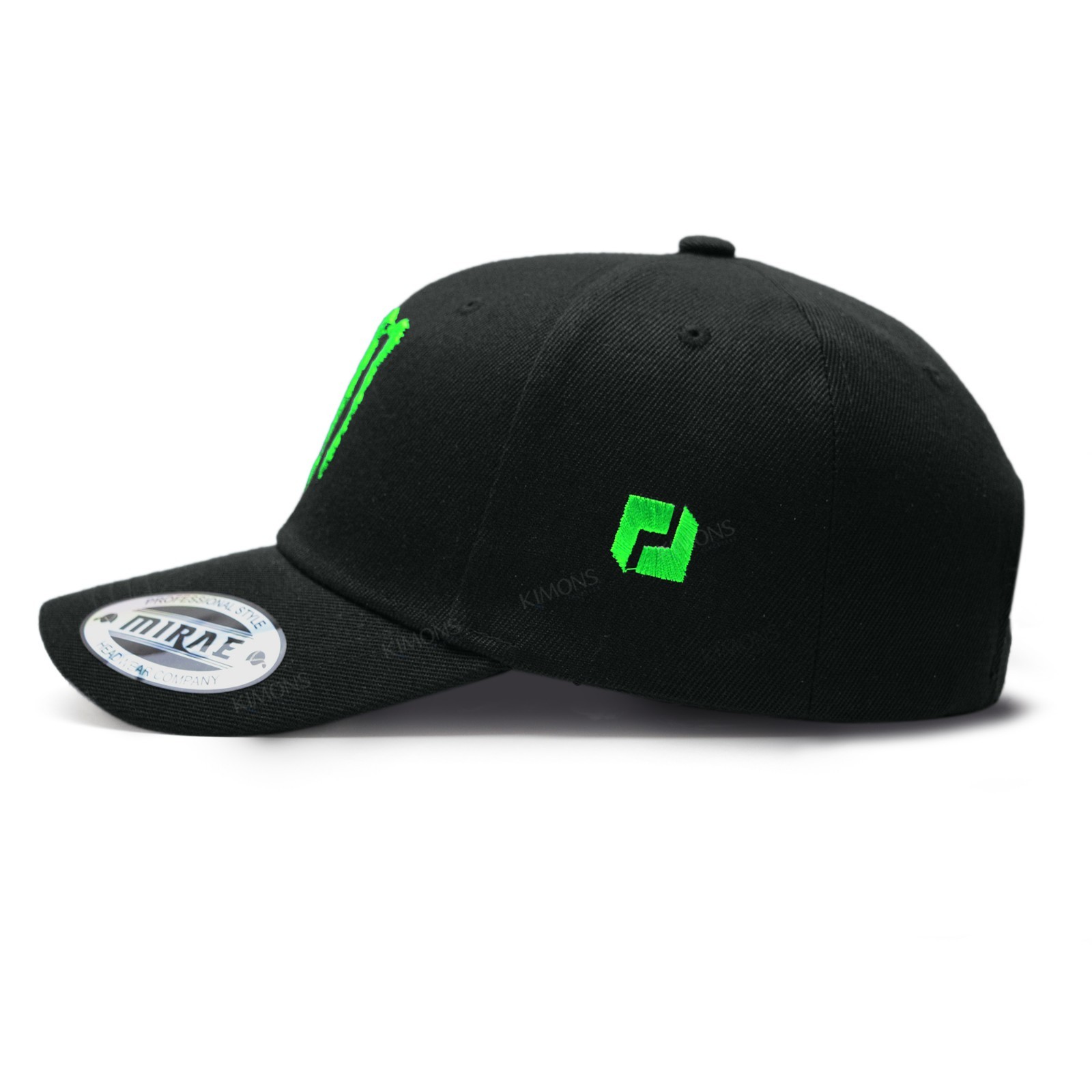 Monster Energy Drink Hat Black Embroidered M Logo Cap **Free Returns** LM – VC