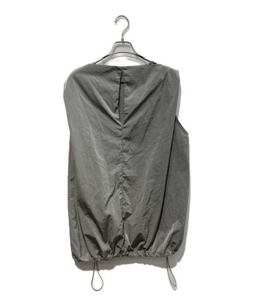 Little Suzies Nylon Shimmer Balloon Top Sleeveless Gray Free Size