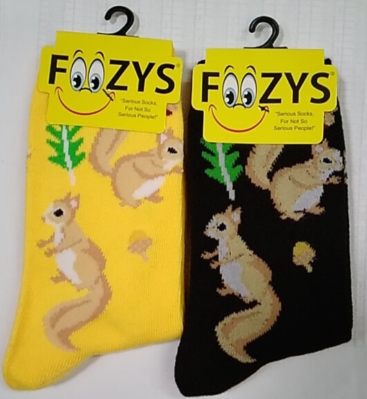 Squirrel Tree Ground Squirrels Cute Rodents Animal 2 Pairs Foozys Women’s Socks