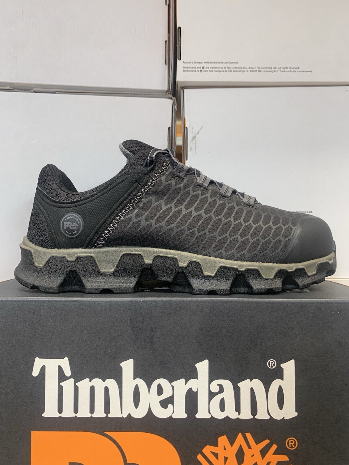 TIMBERLAND PRO POWERTRAIN SPORT Men’s NEW Medium Width Alloy Toe Work Shoe
