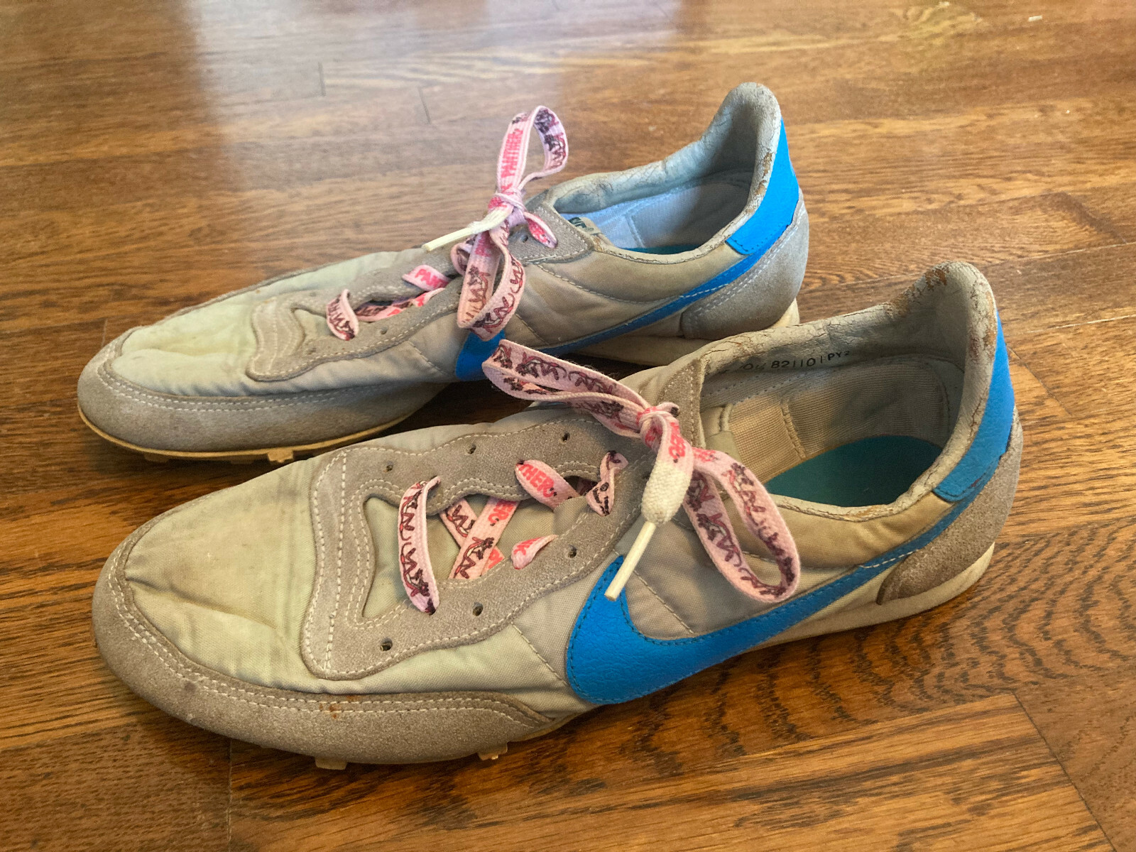 Original OG Vintage mid 80s 1985 NIKE Waffle Racer cross country shoe Size10 1/2