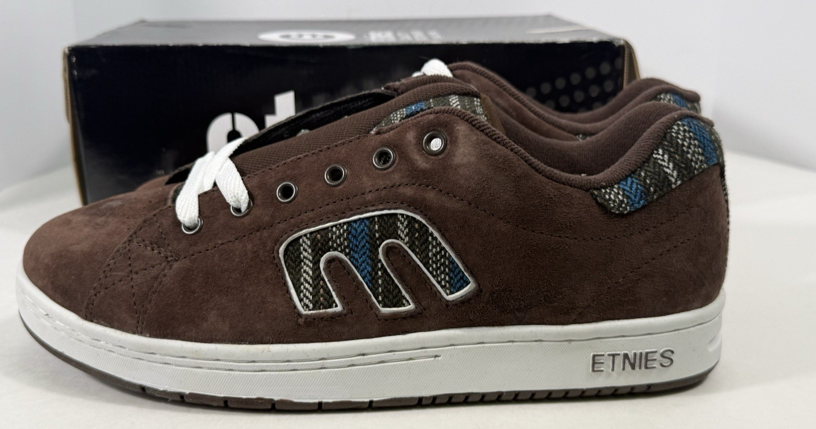 Etnies Callicut 4101000014242 Mens Brown Skate Inspired Sneakers Shoes NIB 13 DS