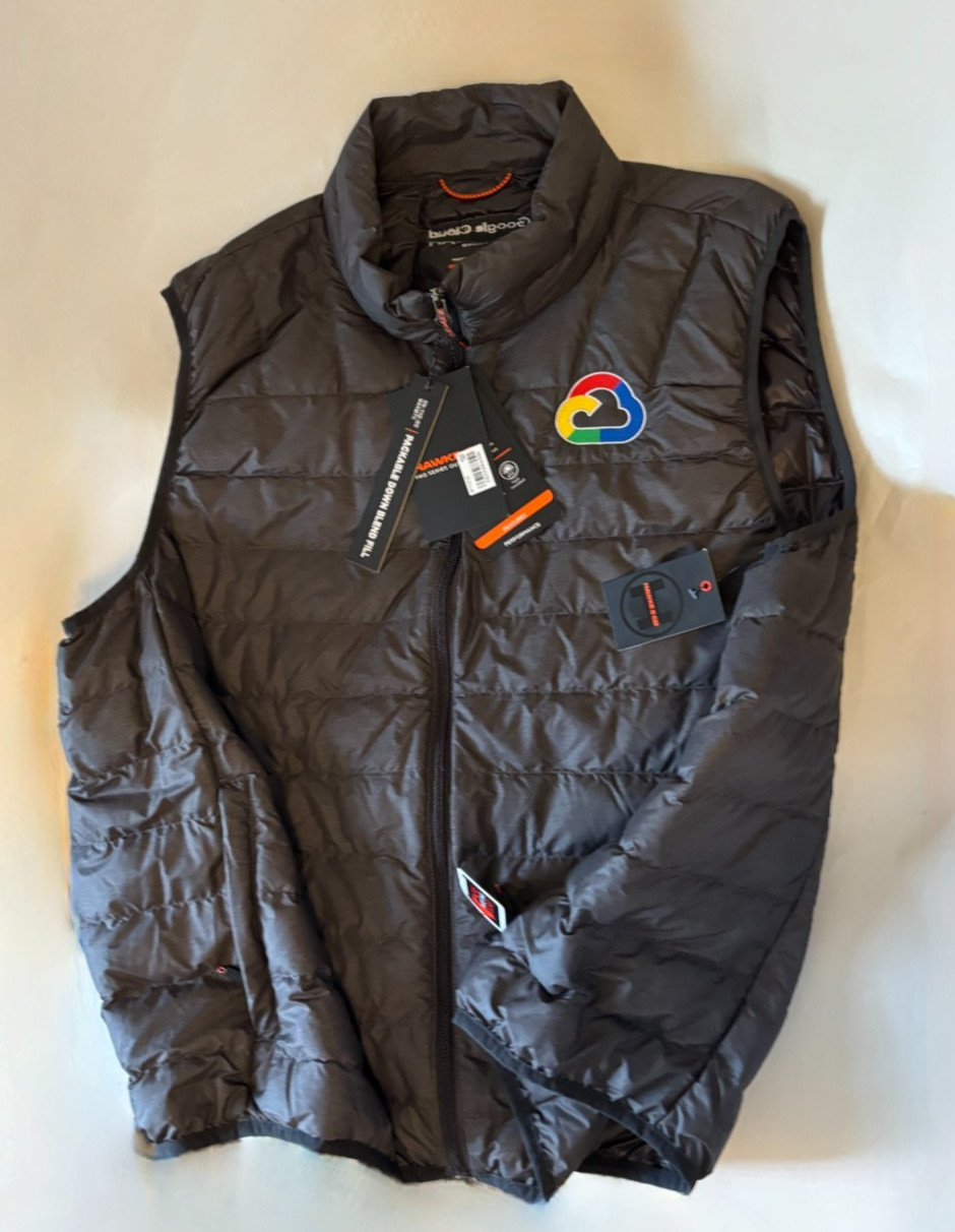 Hawke&Co Men’s XXL Dark Gray Sport Performance Duck Down Puffer Vest|Packable!