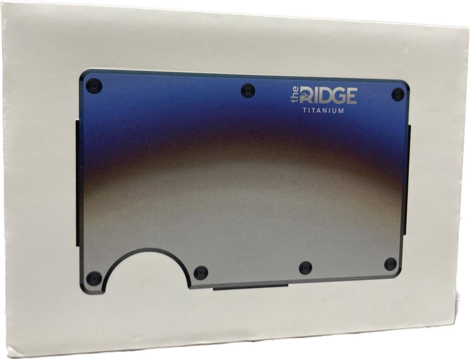 The Ridge Minimalist Slim Wallet Card Holder-Aluminum Metal Wallet with Cash