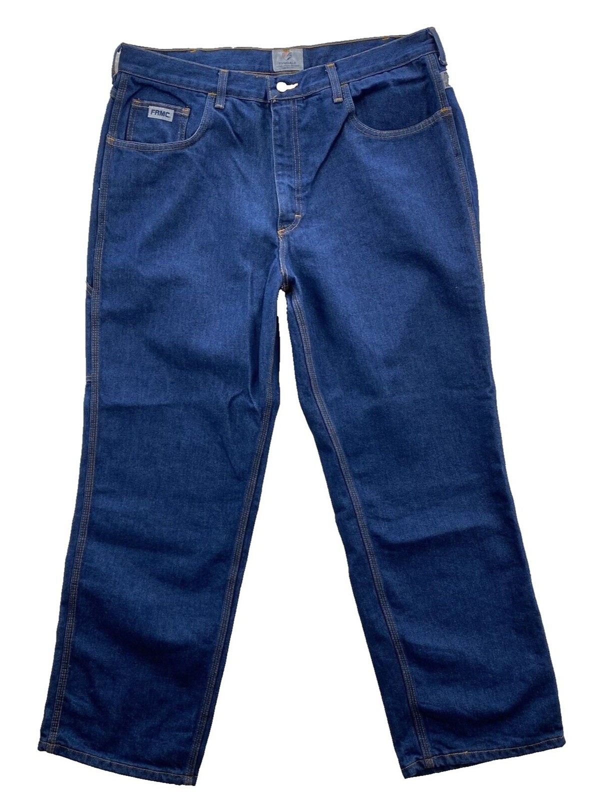 Tyndale Workwear Jeans Men’s 34×32 Blue USA Made Denim Fire Resistant F290T