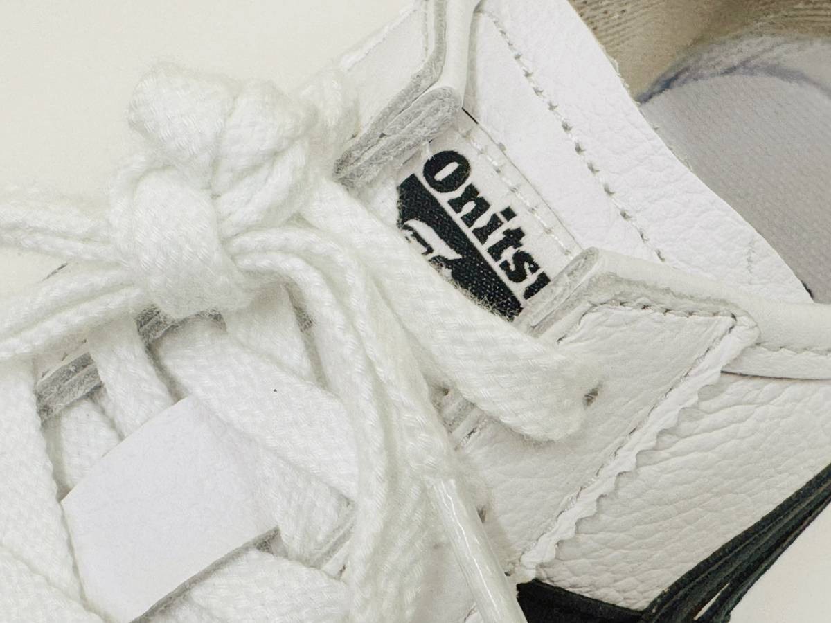 Onitsuka Tiger Mexico 66 1183A201-126 White Black Sneakers New With Box