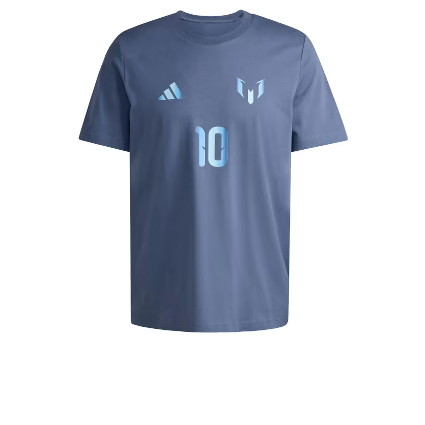 adidas men MESSI NAME&NUMBER GRAPHIC T-SHIRT
