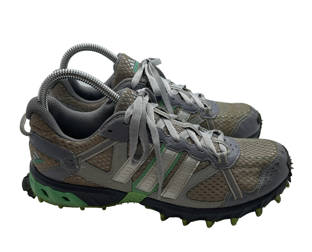 Adidas Trasher 2 Womens Shoes 9 Sneakers Running Walking Hiking Golf Gray Green