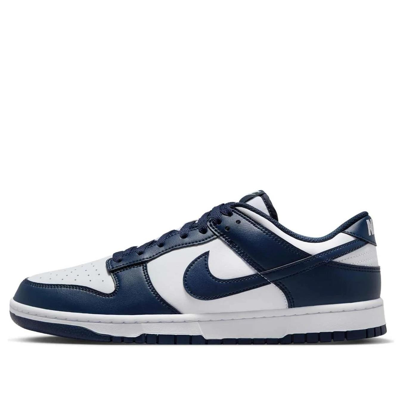 Nike Dunk Low White Midnight Navy Men’s HF5441-107 New