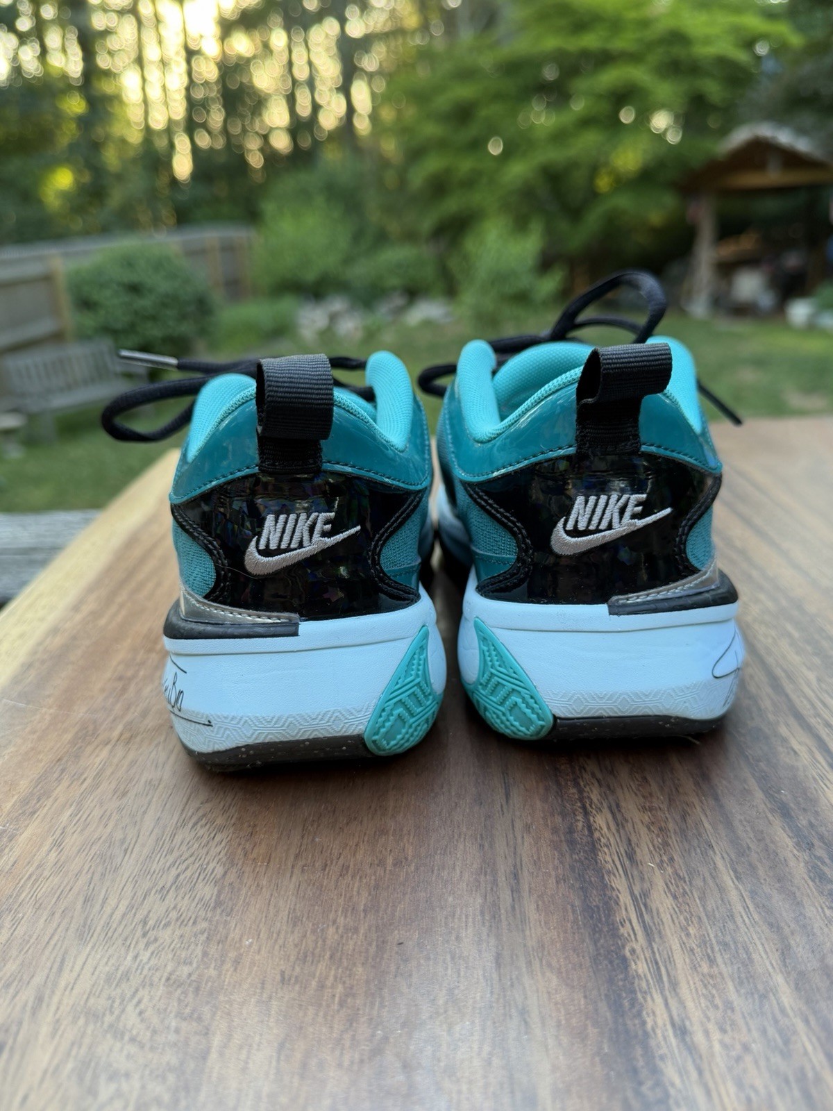 Nike Zoom Freak 5 (GS) All Star Basketball Shoes FN1356-300 Giannis Teal Youth 4