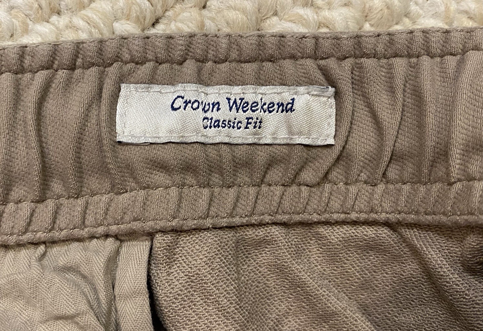 Peter Millar Crown Weekend Mens 2XT Shorts 8.5″ Inseam Brown Cotton Blend 42w