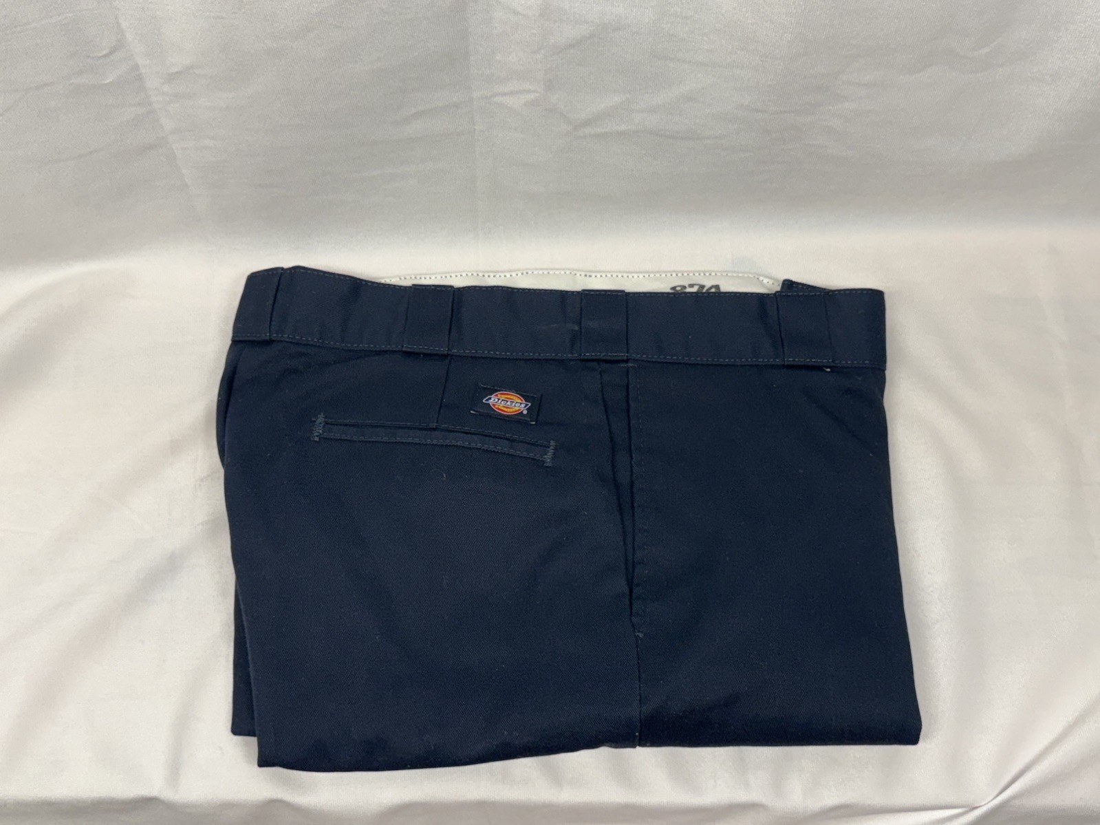 Dickies 874 Original Fit Work Pants in Navy, Size 34×32