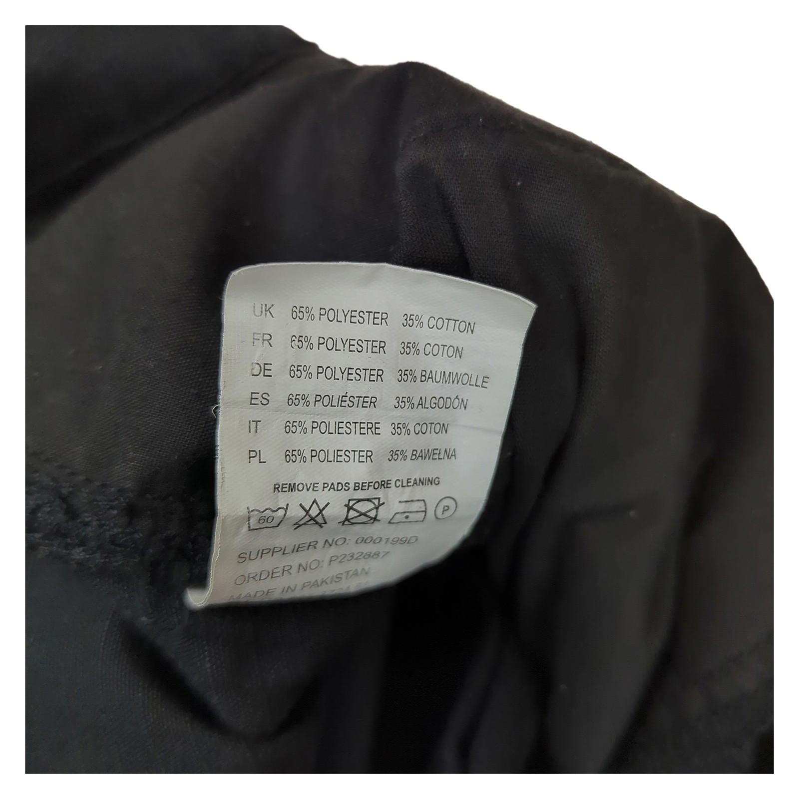 Dickies Pro Workwear Trousers DP1000 Black Reflective Cordura Reinforced W26R