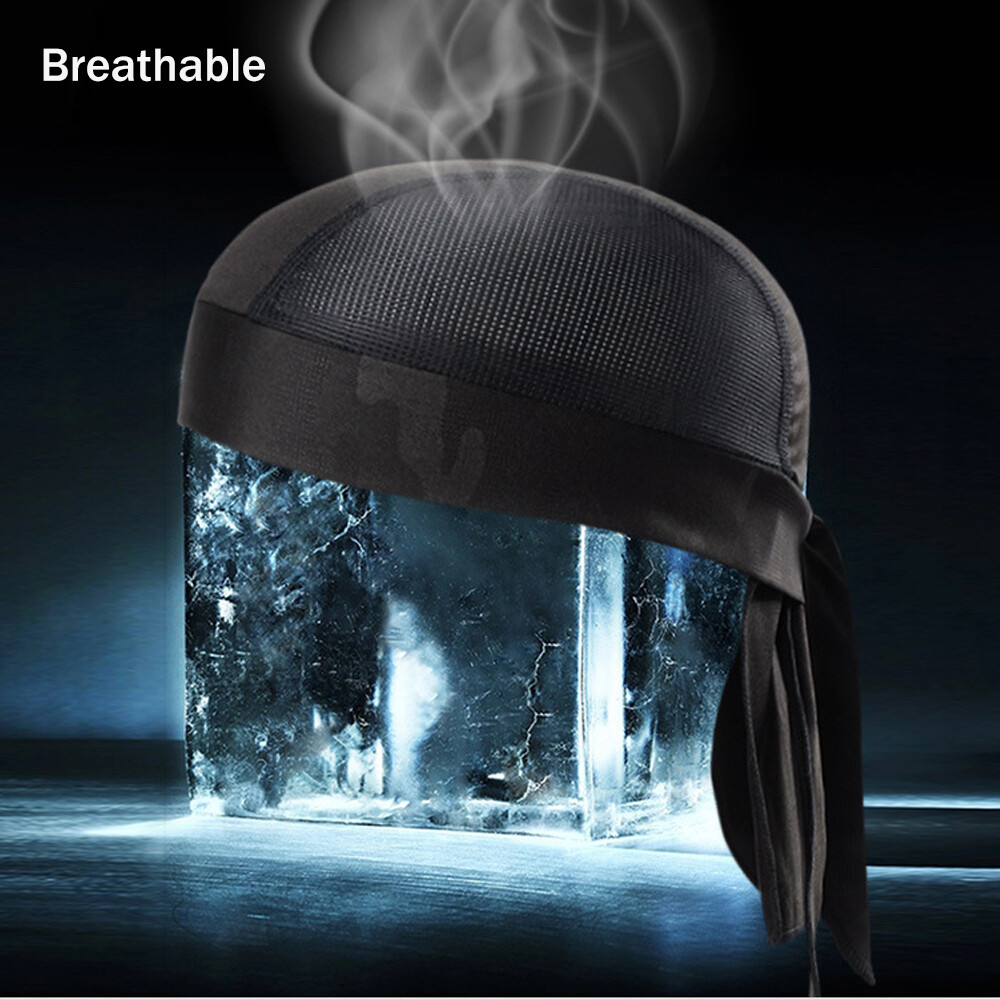 Cooling Helmet Liner Do Dew Rag Skull Cap Beanie for Men Bandana Head Wrap Hat