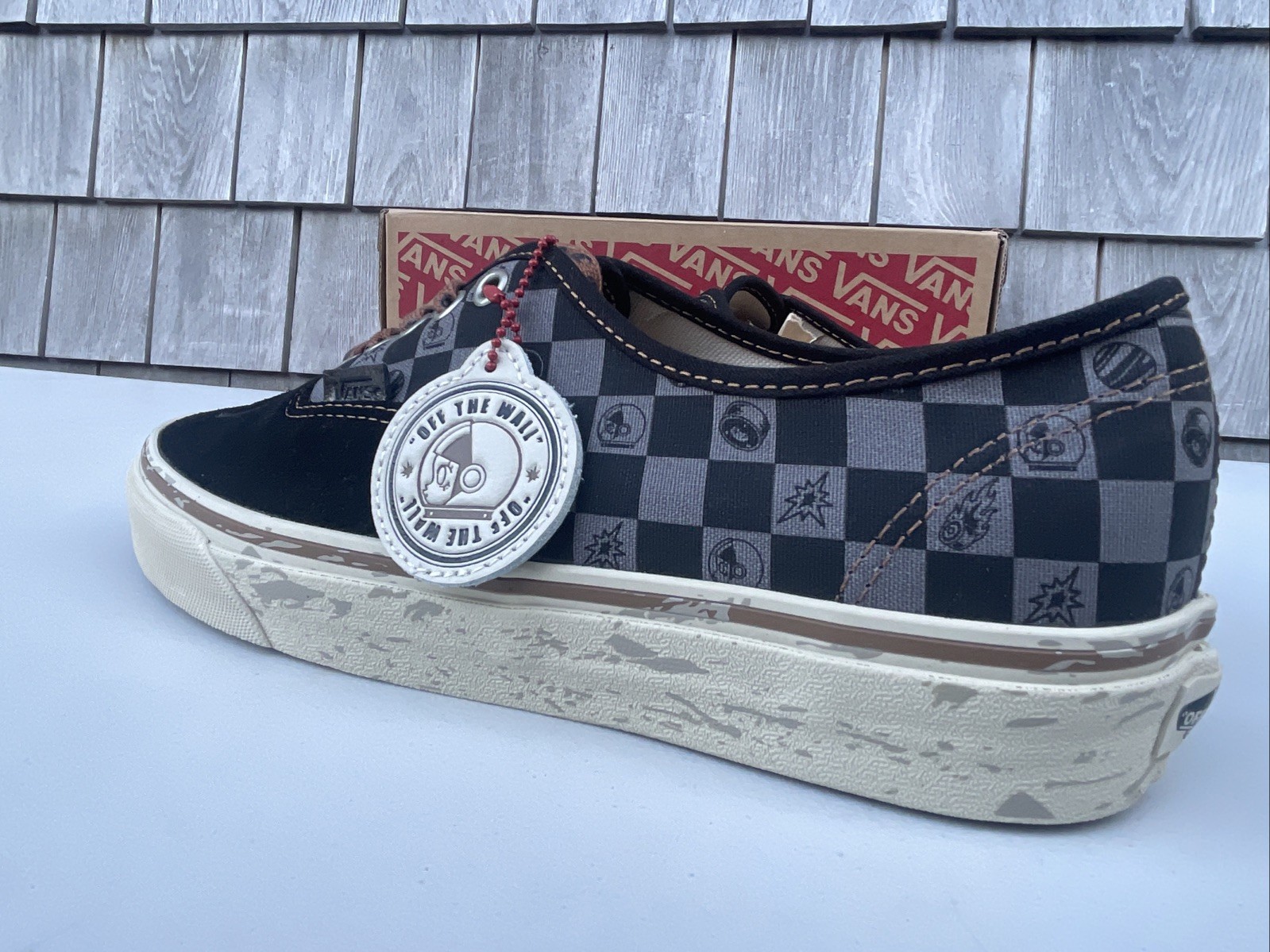 Vans Authentic Space Molly x Black Brown Sneakers VN000EGAQ3Y Men’s Size 8.5 NEW