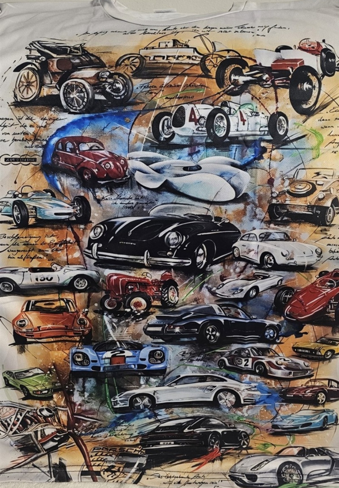 RACING CAR CARS MOTORSPORTS PORSCHE MUSTANG CORVETTE T-SHIRT SHIRT
