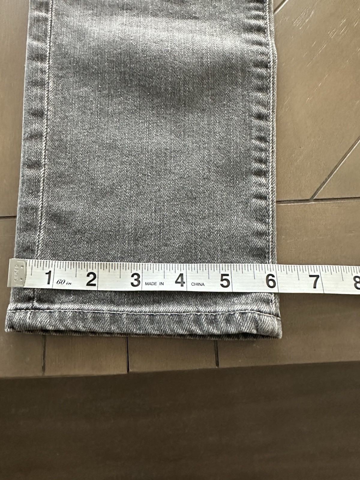 AG Adriano Goldschmied THE EX-BOYFRIEND SLIM Gray- 25 Reg