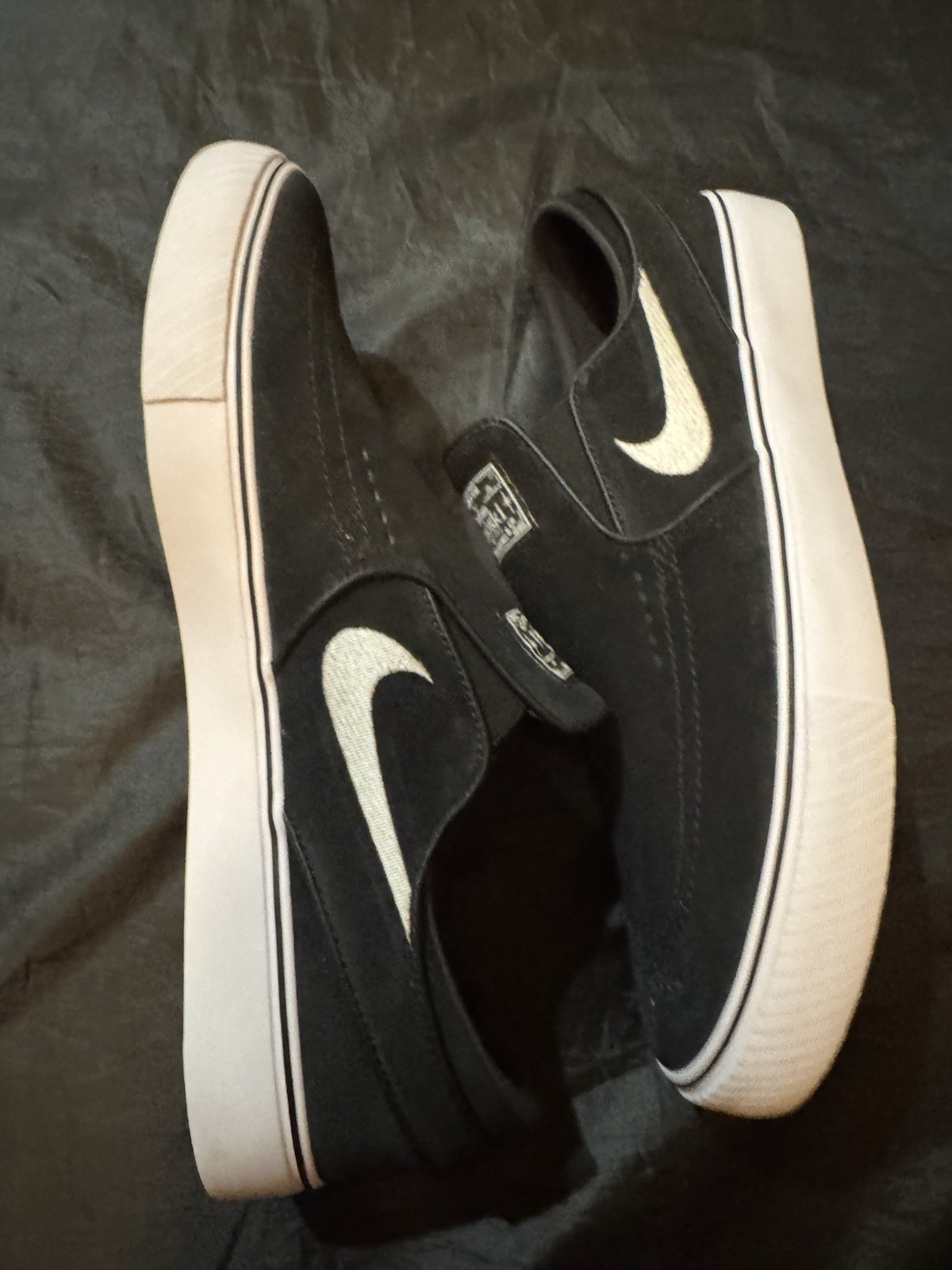 Nike SB Zoom Janoski+ Slip Black White FN5893-001 Size 10 New