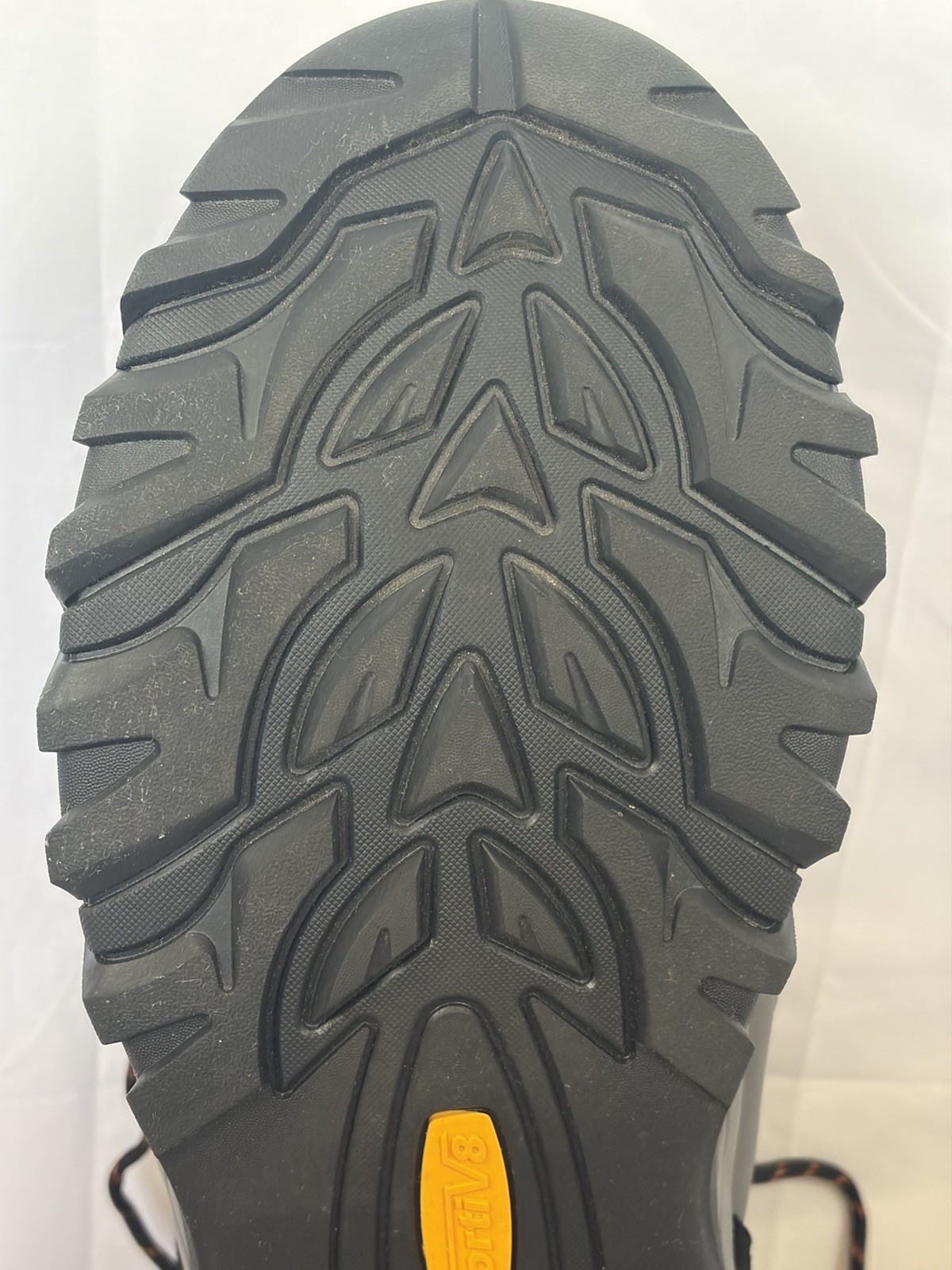 NORTIV 8 Men’s Hiking Trail Shoes Gray Orange Size 15 Wide Outdoor Sneakers