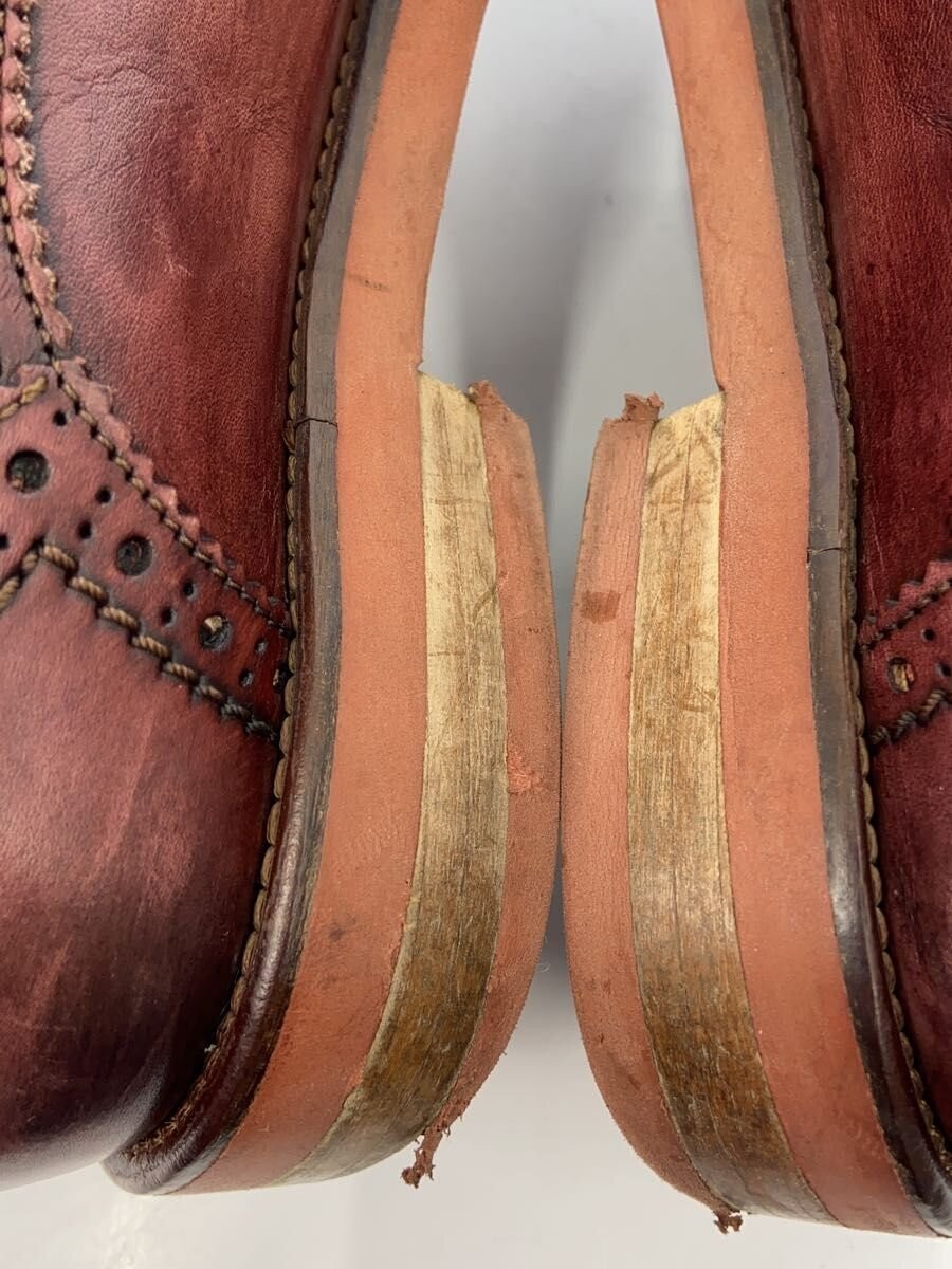 Vibram Sole/Dress Shoes/40/Brd/Leather// BFD07