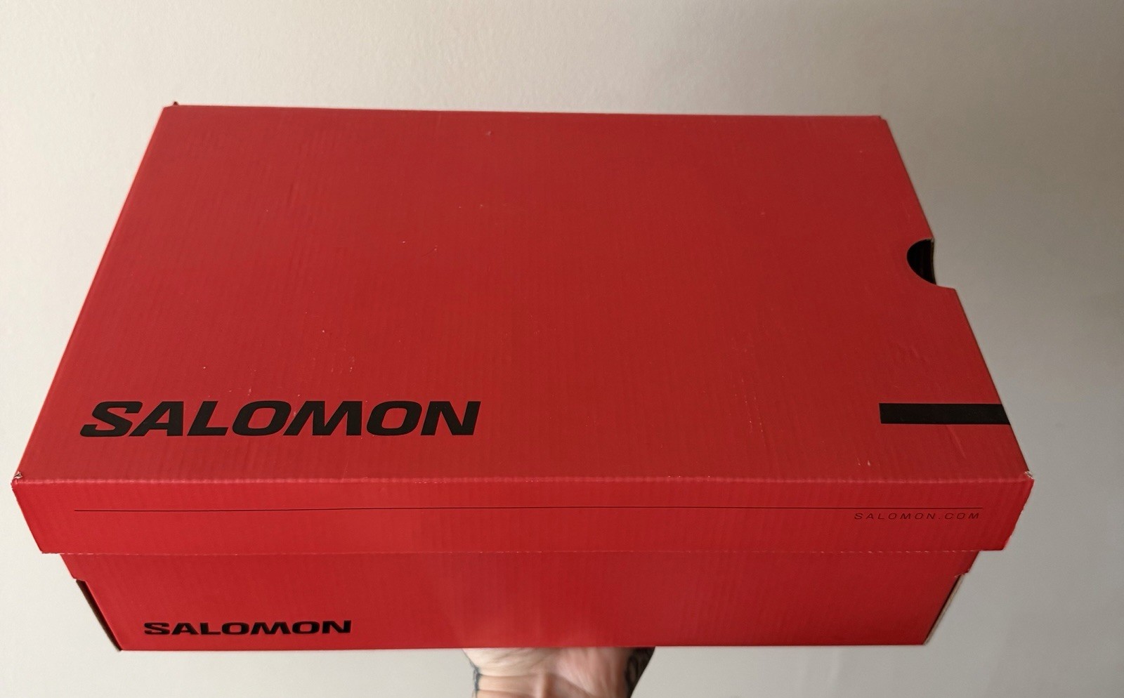 Carpet Company x Salomon XT-Whisper Void, Fiery red/black/ftw silver. Size 12