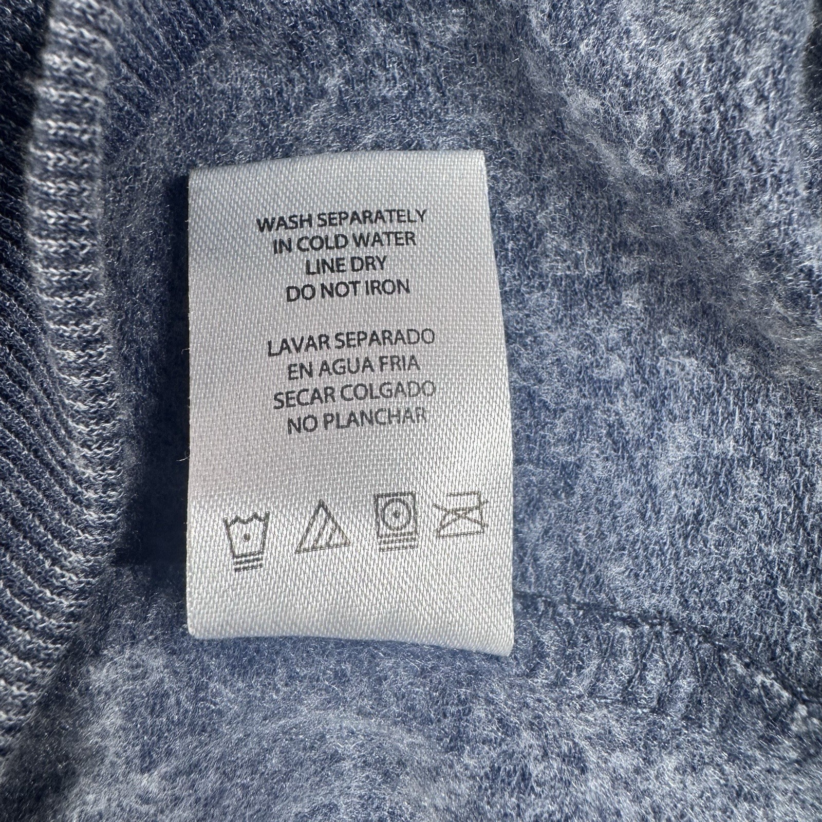 U.S. Apparel Womens Lightweight Crew Neck Sweatshirt, Blue Jean Babe, M