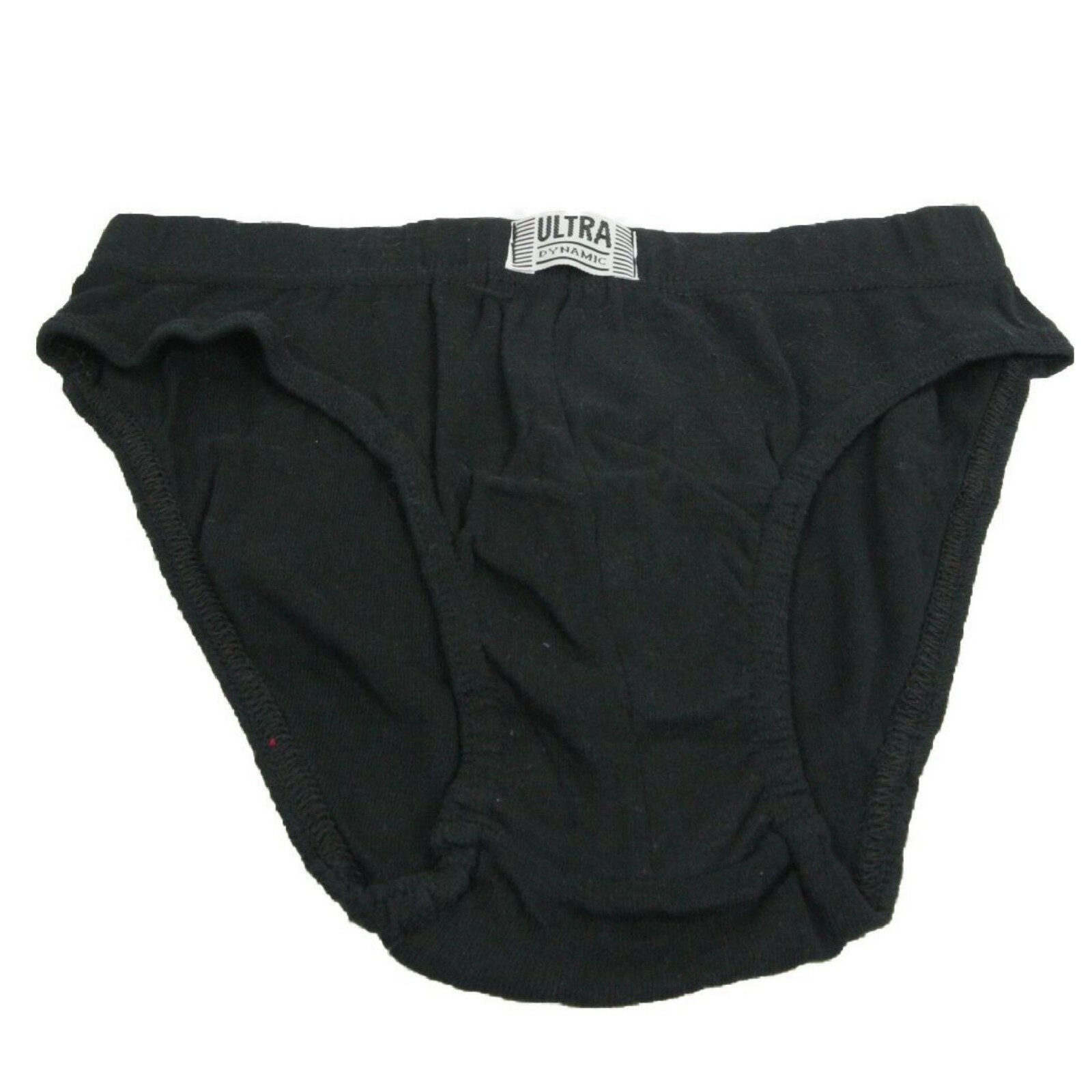 Ultra Dynamic Mens Bikini Briefs Boxer Solid Underwear Cotton 3 & 6 Pack S-2X