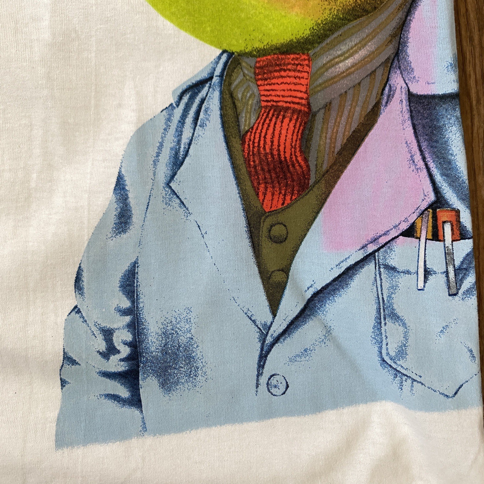 Vintage Muppet Show Beaker Dr Honeydew Shirt XL Jim Henson Single Stitch Changes