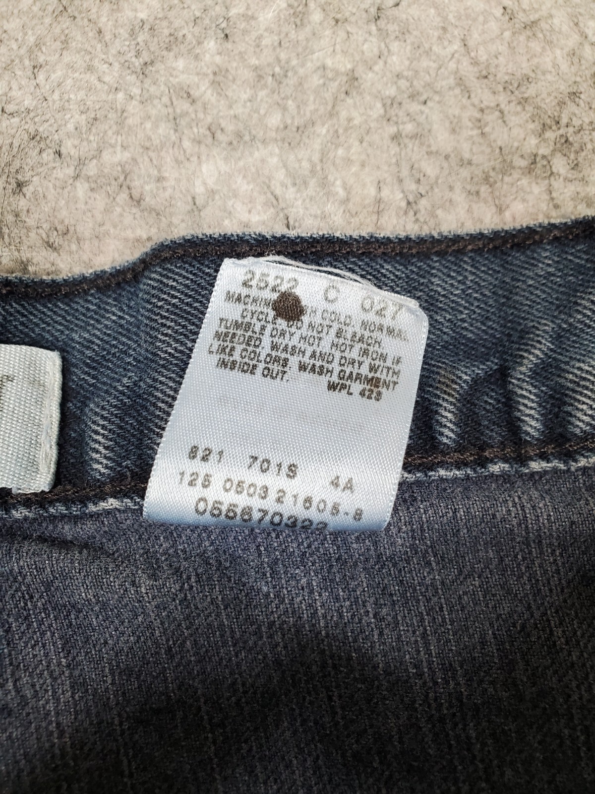 Levi’s 567 Low Loose Boot Mens Size 38×32* Baggy Y2K Skater Distressed