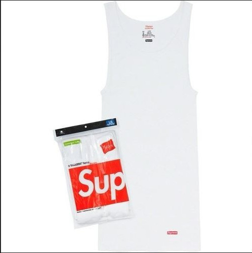 Supreme Hanes Tagless Tank Tops (1-3 pack) | 100% Cotton | Authentic