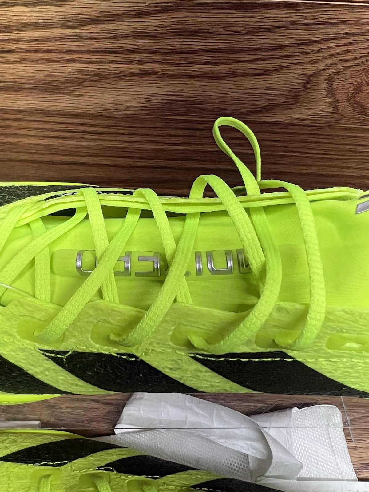 adidas Adizero Prime SP 3 Track Spikes Lucid Yellow Black Men’s Size 7.5 IH5800
