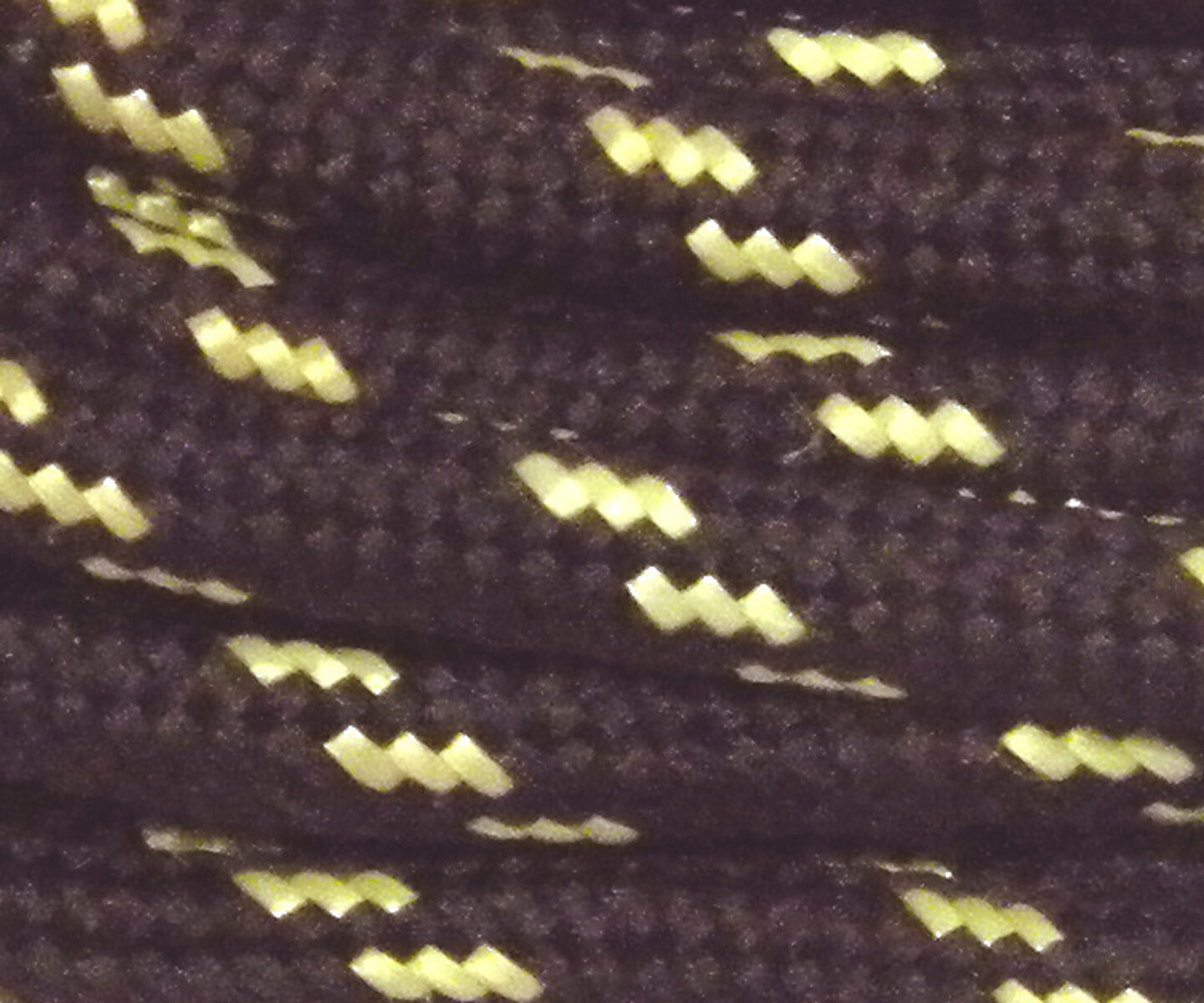 2 Pair Brown w/ Yellow Boot laces Shoestrings Round Heavy Duty made with Kevlar