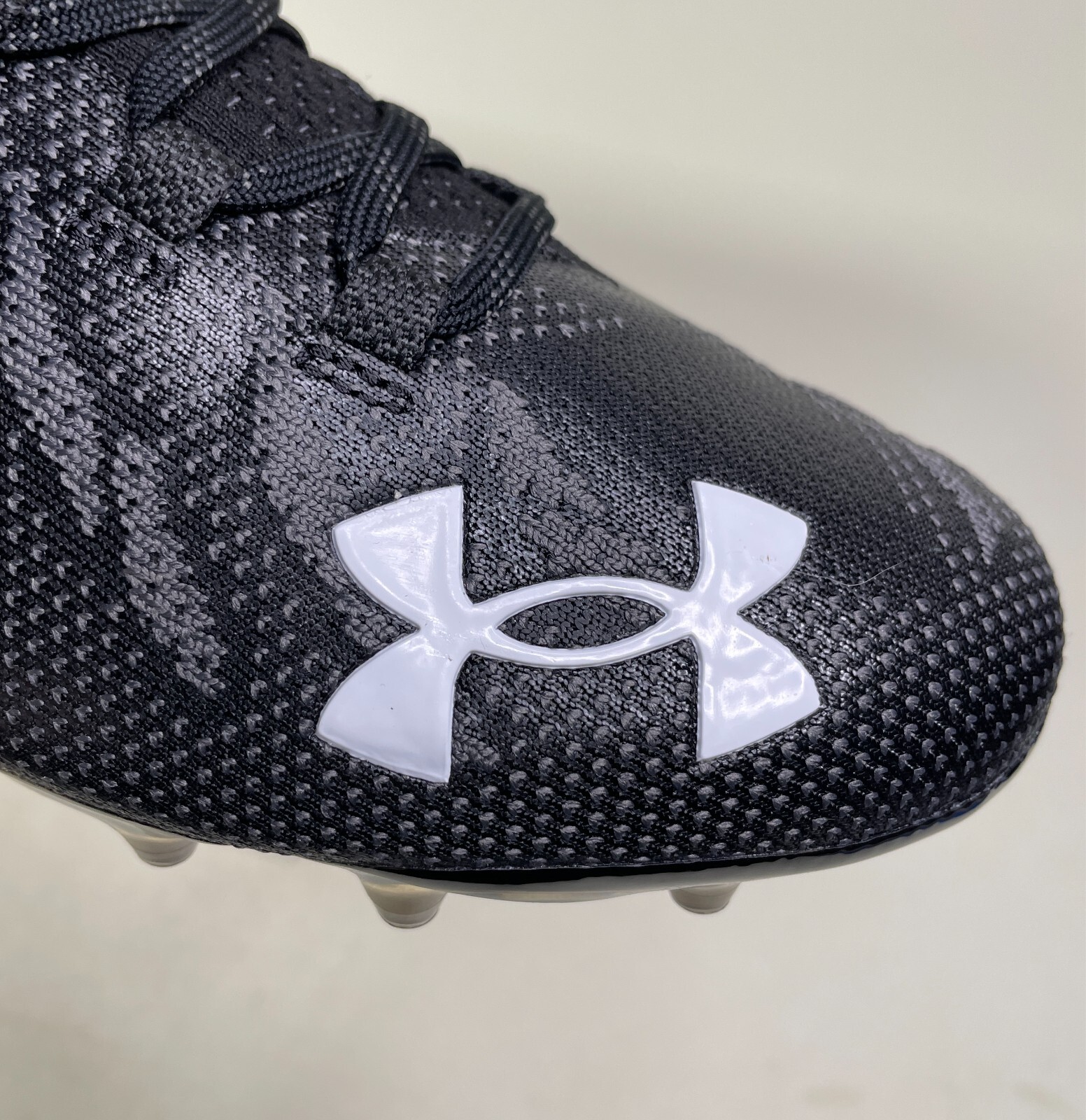 Under Armour Spotlight Lux MC Black Football Cleats Mens Size 13.5 (3023959-001)