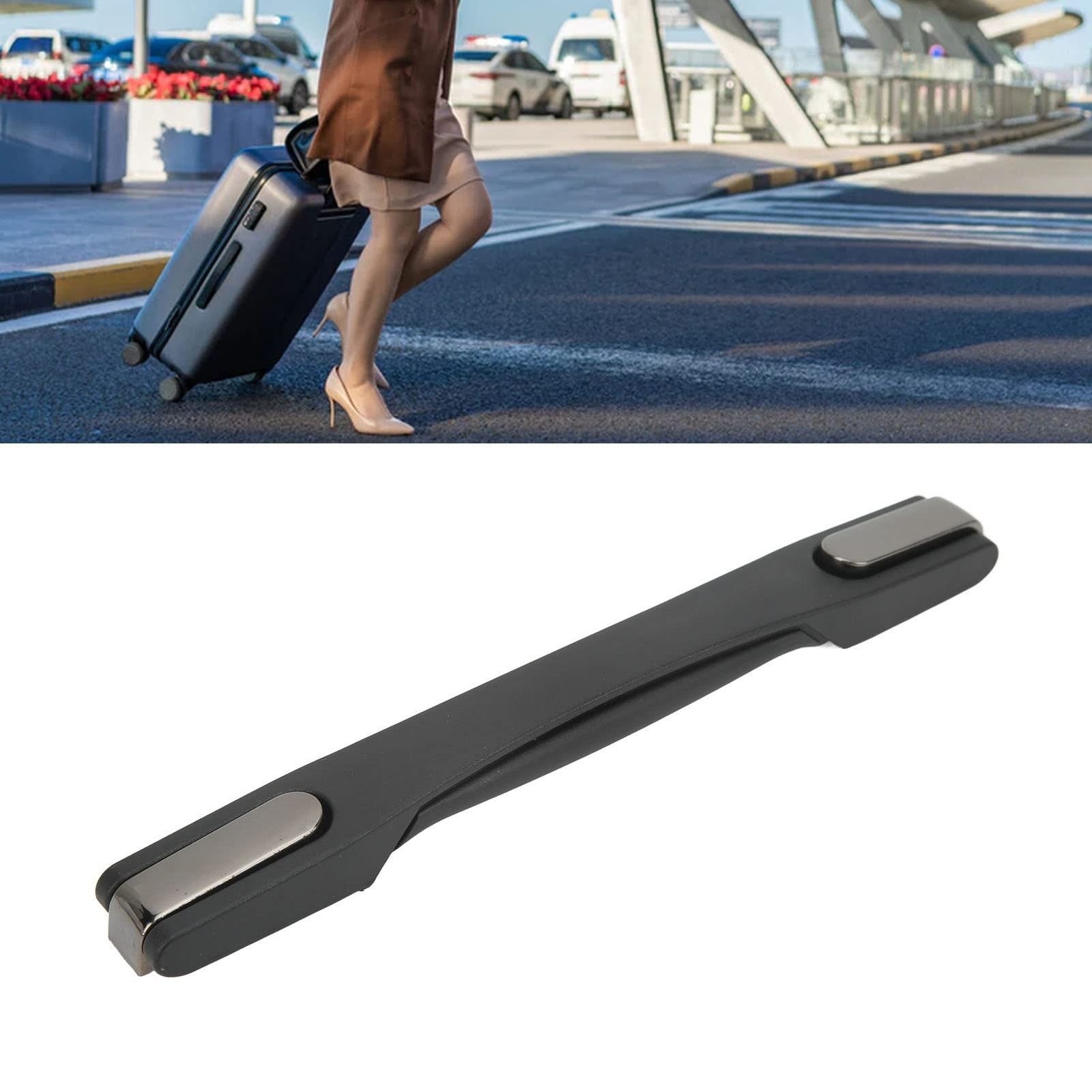 VELATEMOR Luggage Handle Universal Suitcase Handle Plastic Carry Handle Suitc…