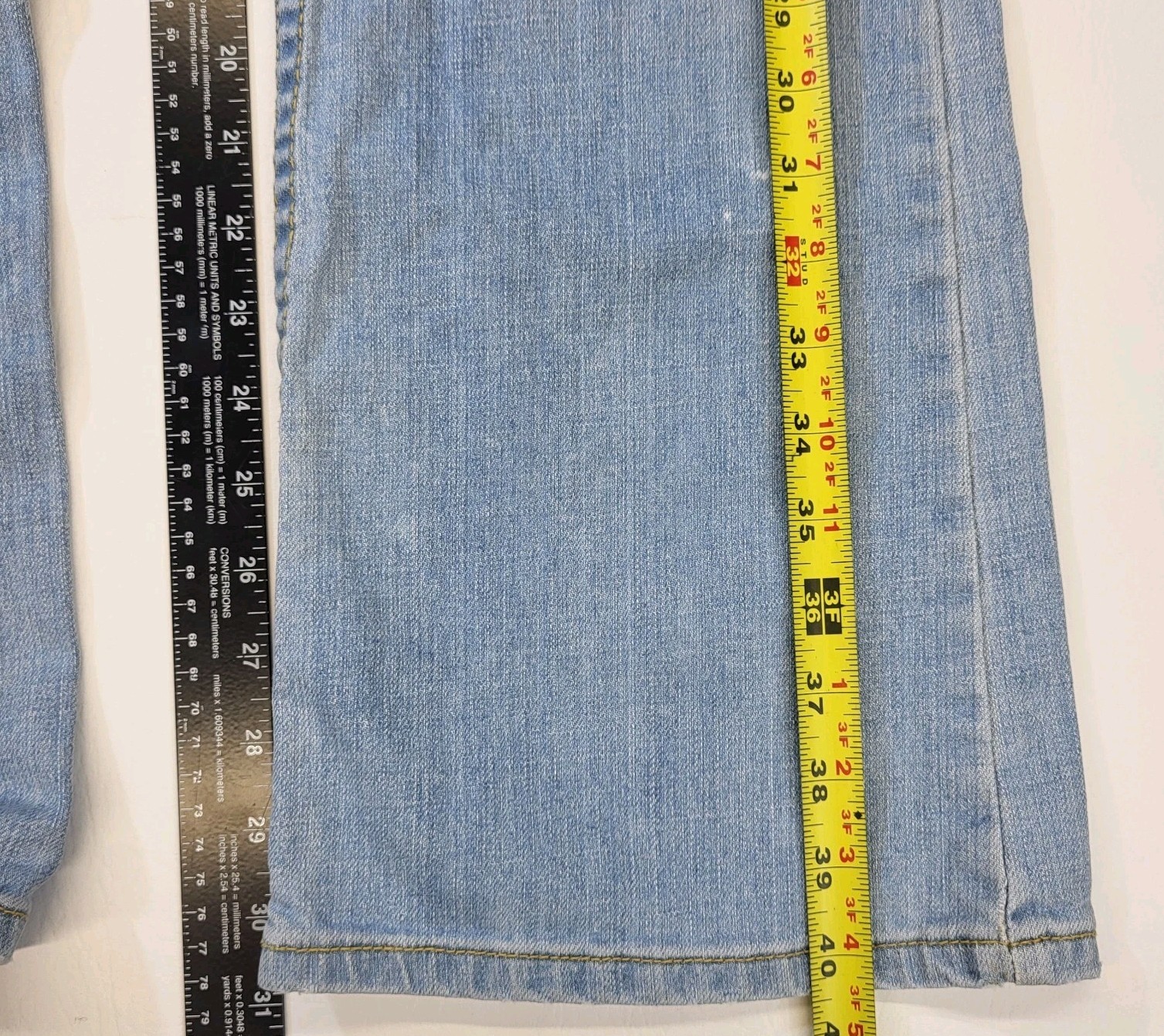 Aeropostale Jeans Hailey Skinny Flare Curvy Size 5/6 Long Art to Wear Y2K READ