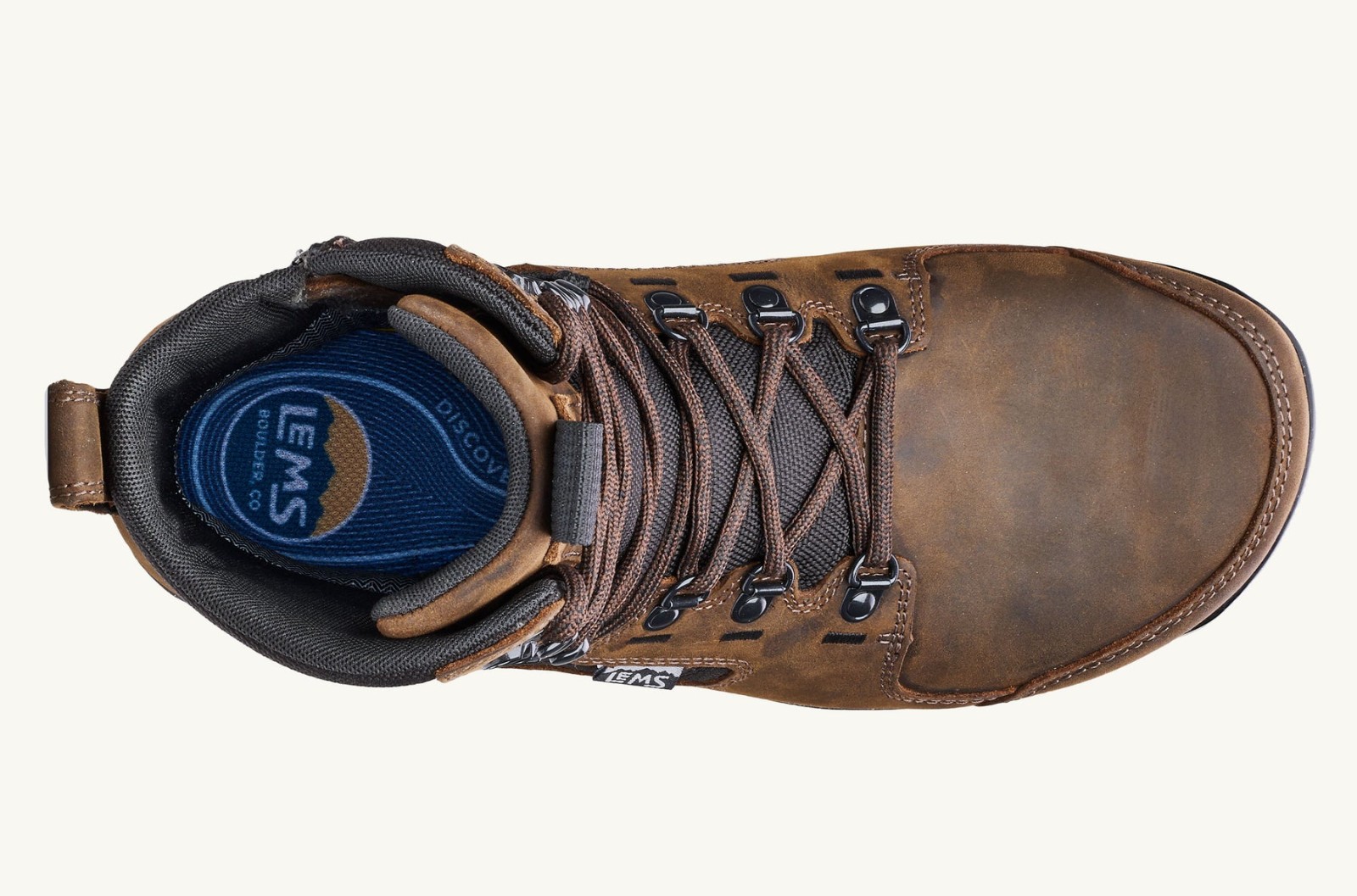 New Lems Mens Breck Boot Insulated Grizzly brown hike CHOOSE size shoe