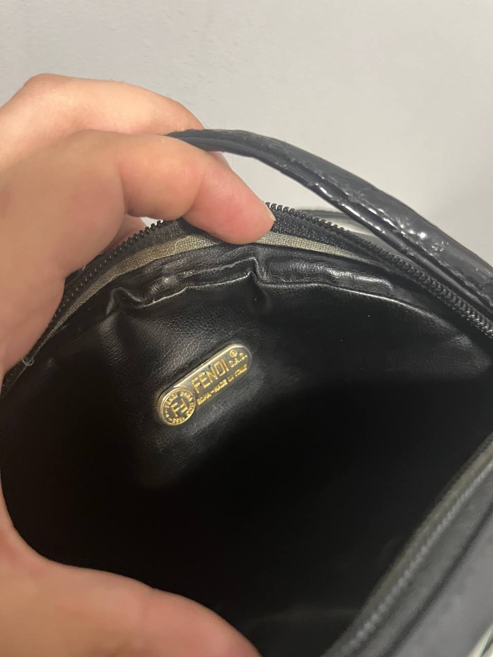 Vintage fendi limited edition tote bag