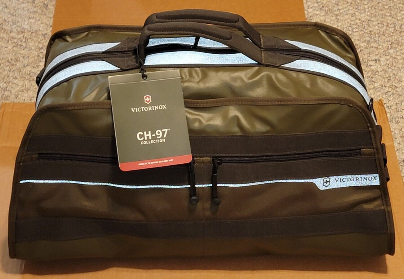 VICTORINOX CH-97 CLIMBER 22.75″ CARRY-ON DUFFLE – PINE GREEN – WB LOGO – NEW