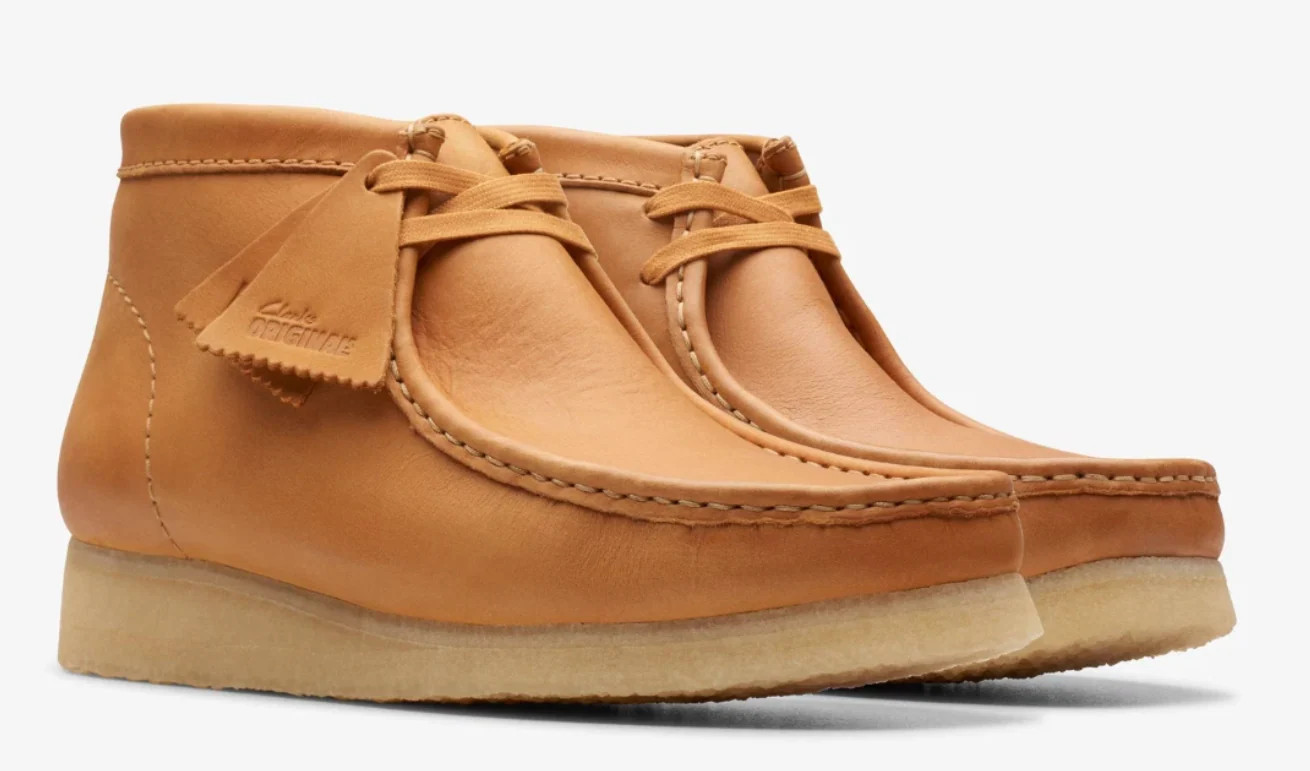 Clarks Wallabee Boot – 26176627 – Mid Tan Leather (SPECIAL PRICE)