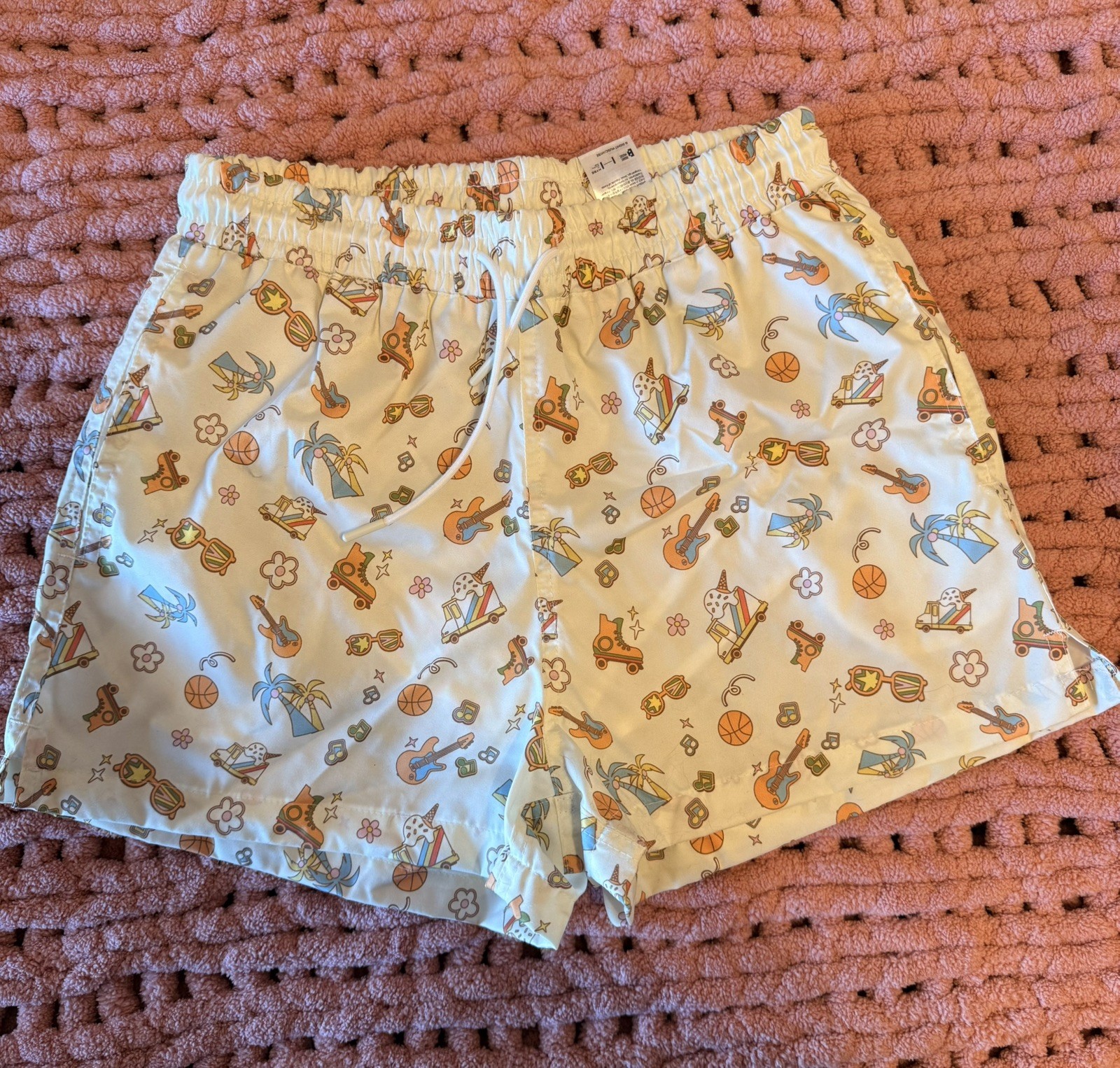 BTS TinyTan Official Summer Shorts size medium new unworn without tags