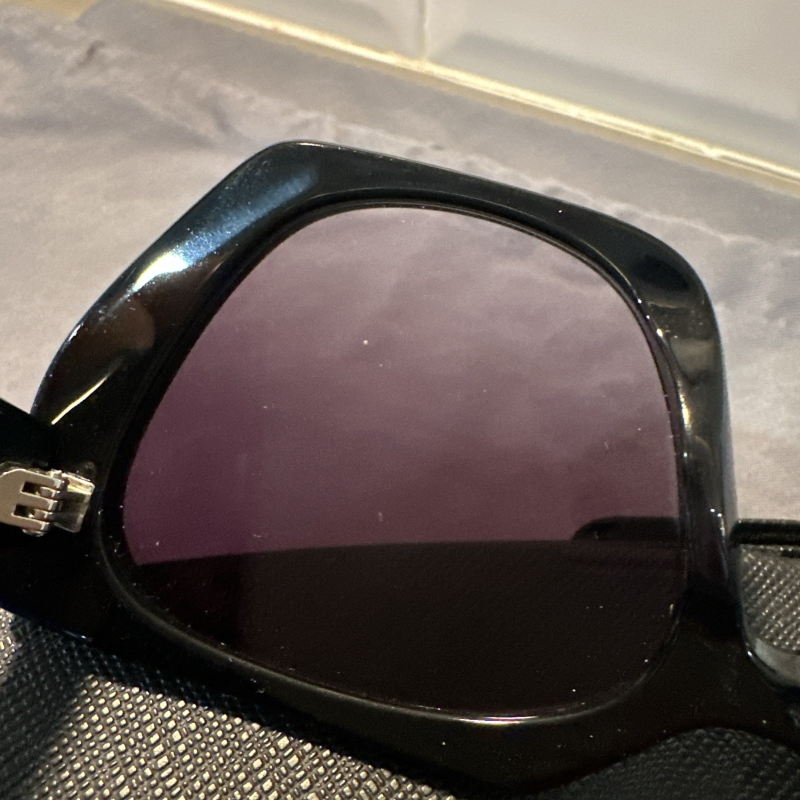 Prada Sunglasses PR15WS BLACK POLARIZED
