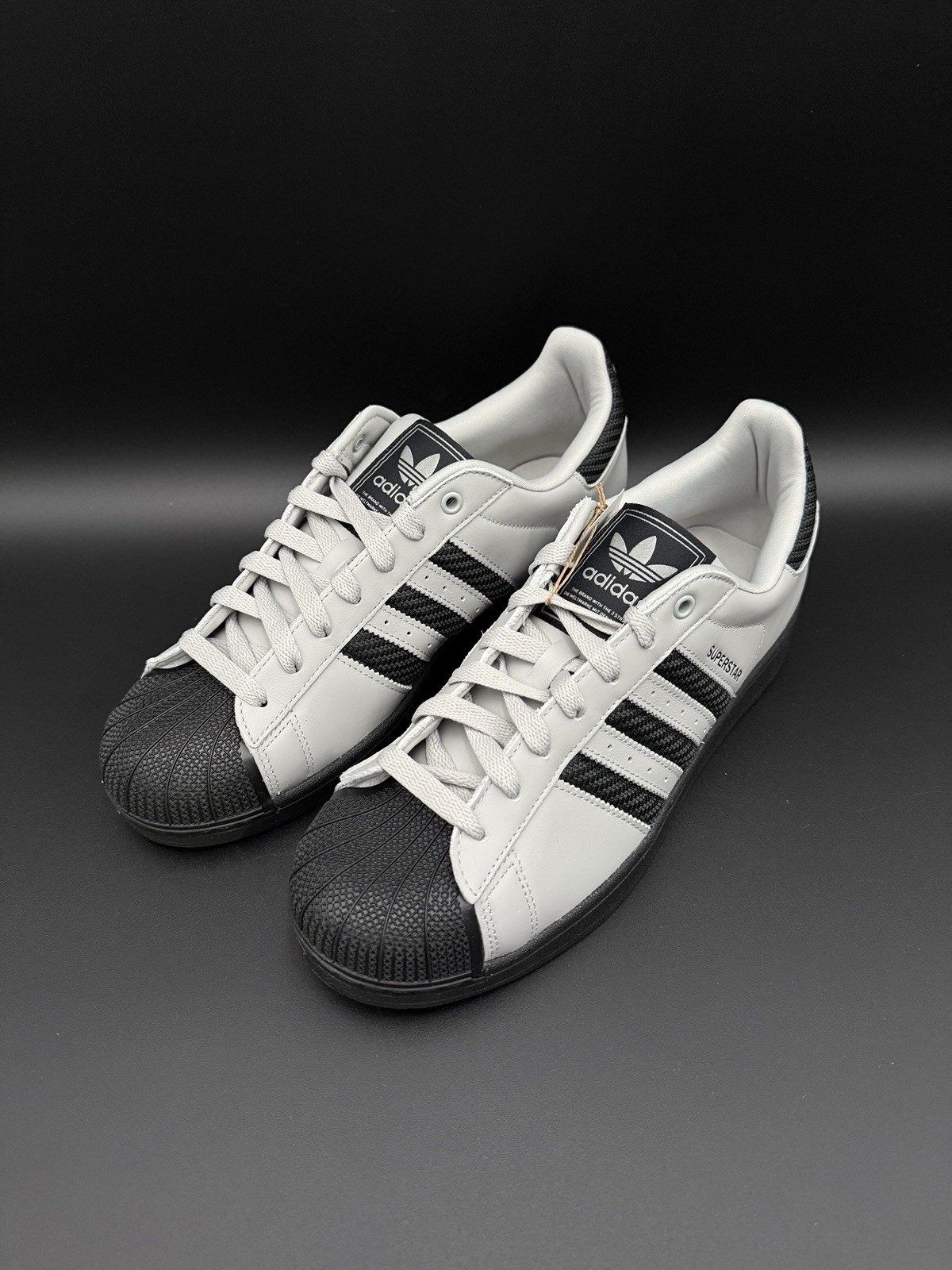 adidas Originals Superstar 2 II Grey Core Black Iron Metallic Men Unisex #183