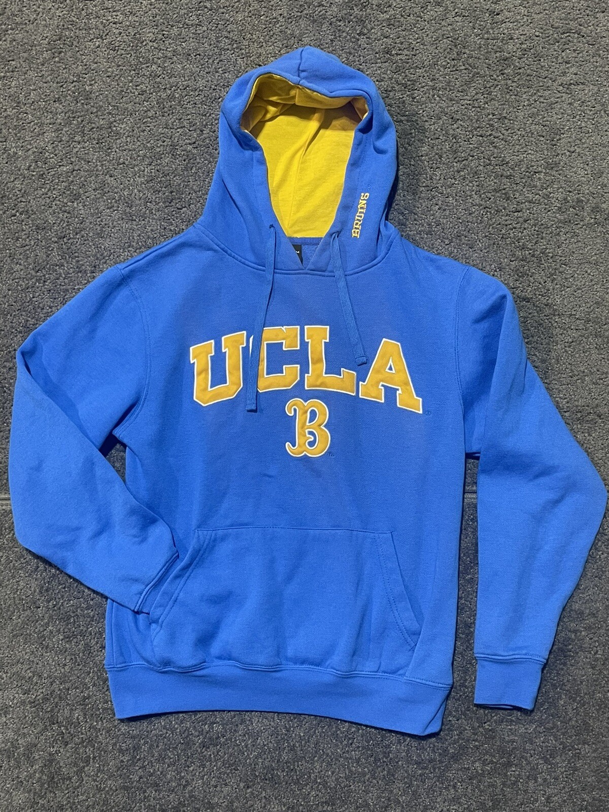 UCLA Bruins Hoodie Mens Small Sweatshirt Blue Basketball Football NCAA Pullover