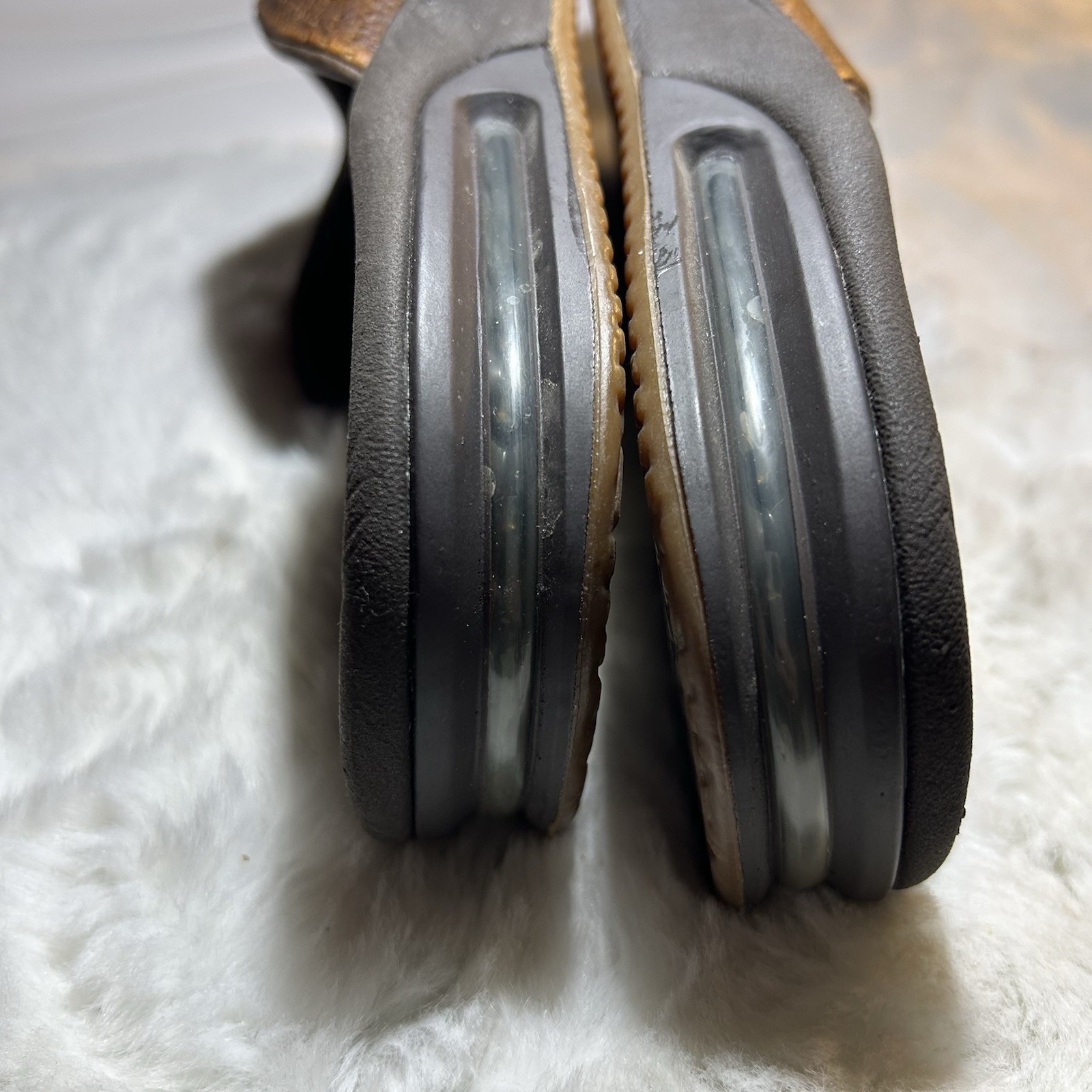 REEF Fanning Flip Flop Thong w/ Bottle Openers- Brown w/ Gum Sole – 12” Length