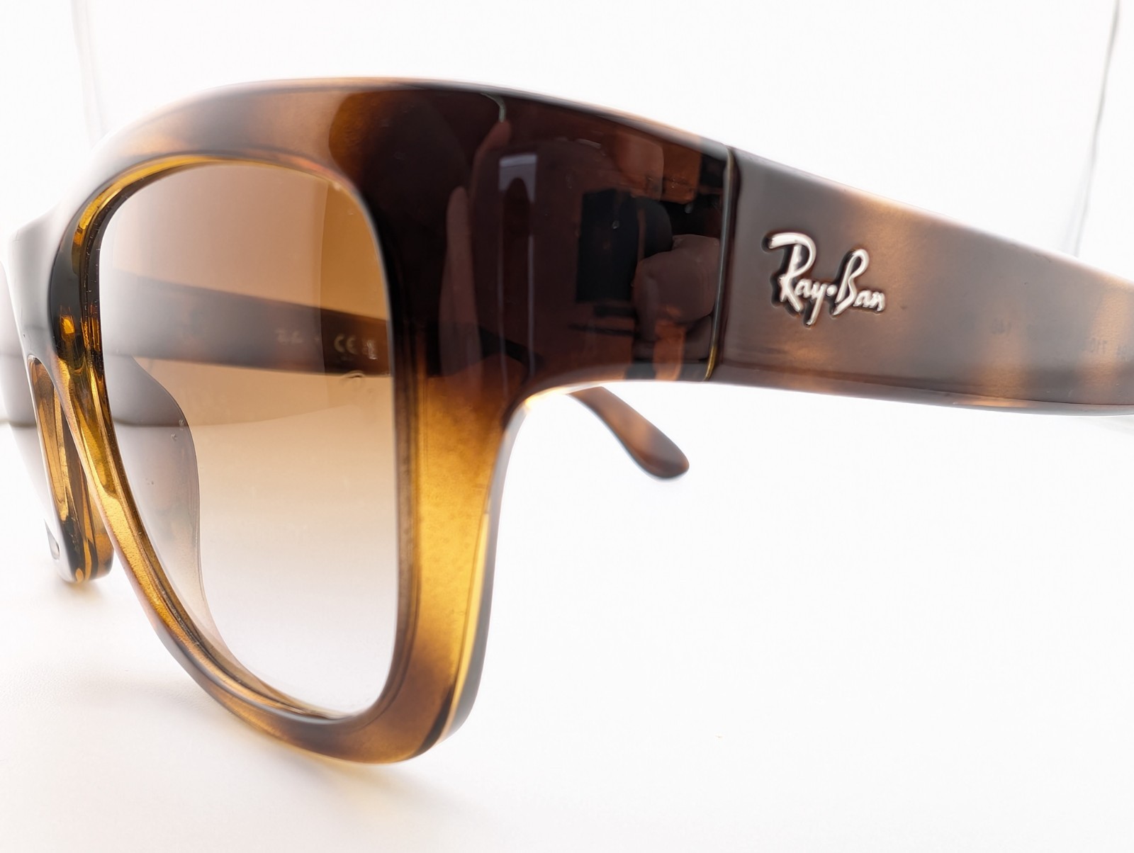 Ray-Ban Sunglasses, RB 4194 710/85 2N Polished Light Havana, 53-17-140, Plastic